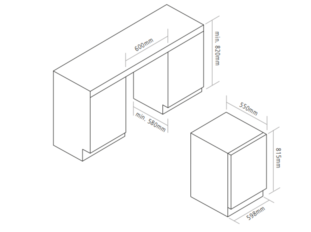 Airo design vaatwasser DI632 afbeelding 3