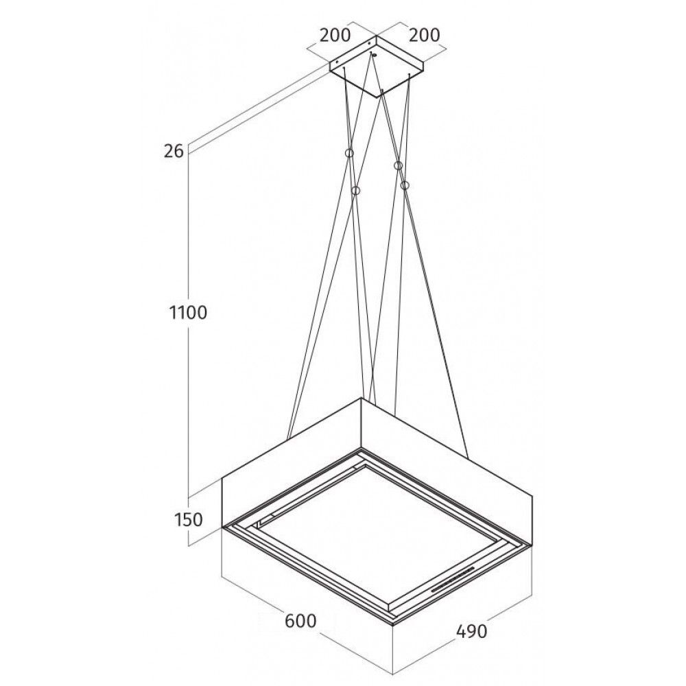 Airone afzuigkap E006BELLINI afbeelding 3