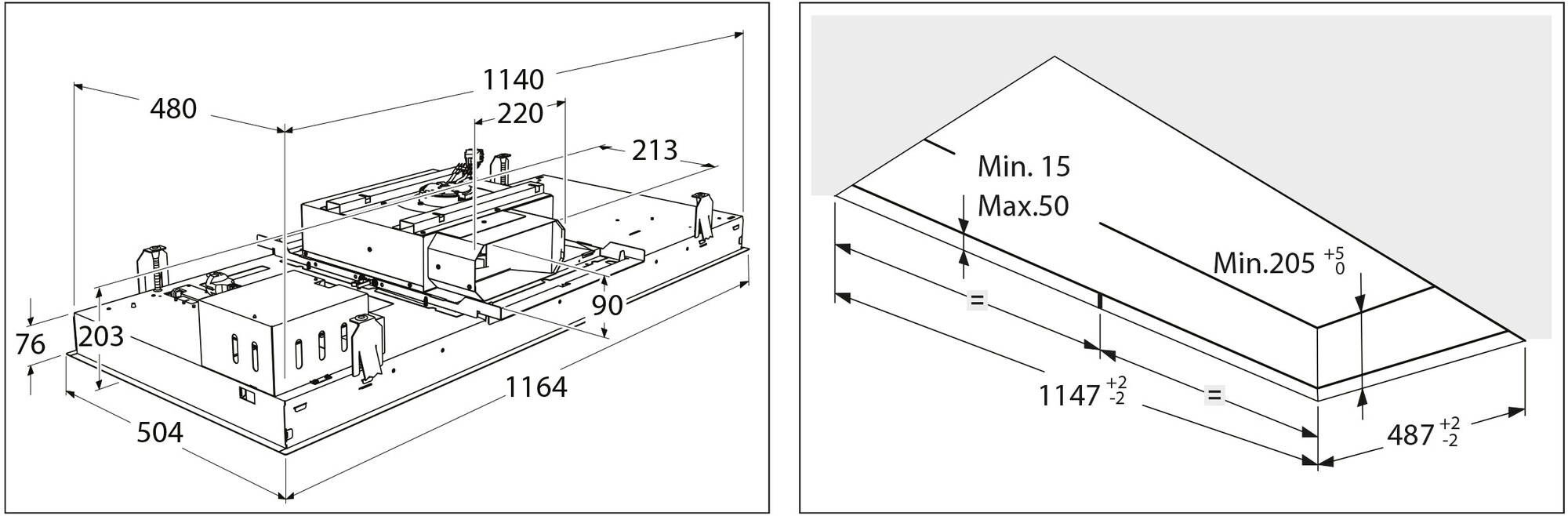 ATAG CU122511RM  afzuigkap afbeelding 5