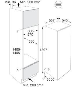 Atag KDK9140D inbouw koelkast afbeelding 5