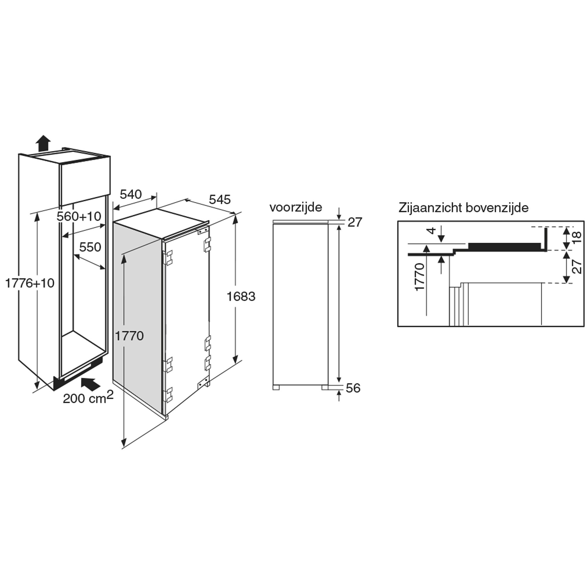 Atag koelkast KS23178B afbeelding 3