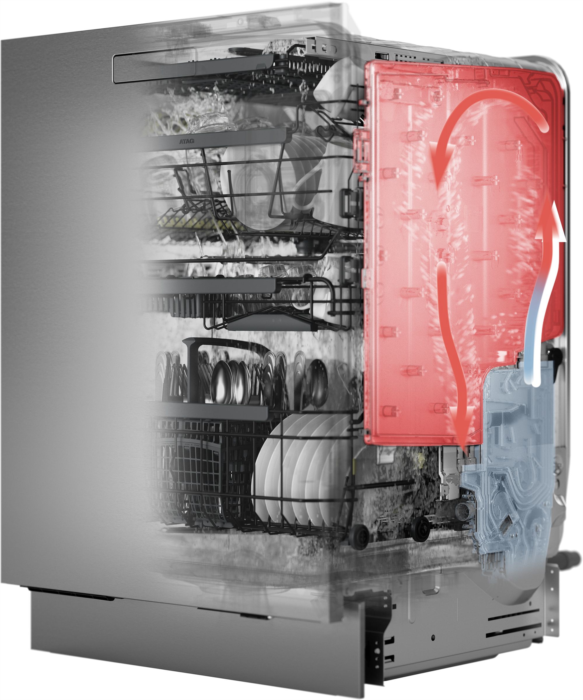 Atag VA8213SLO inbouw vaatwasser afbeelding 5