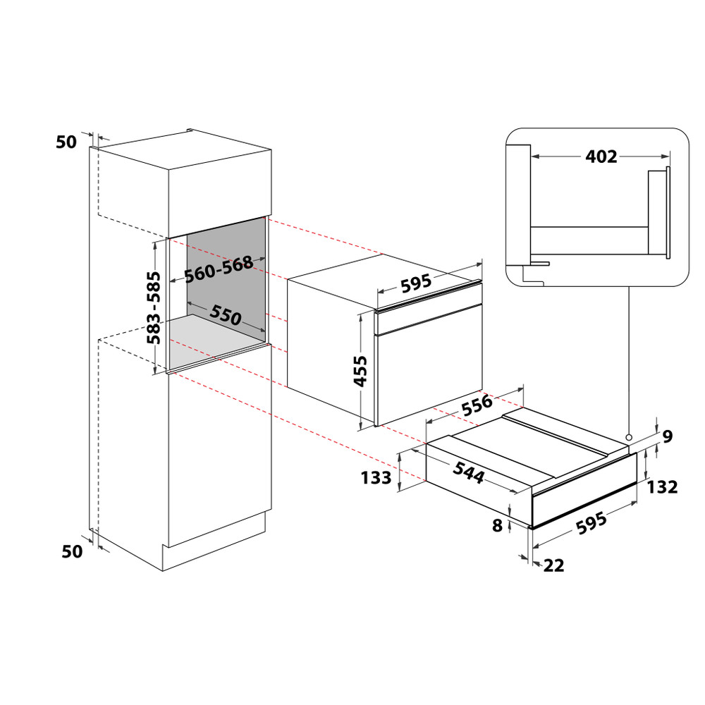 Bauknecht warmhoudlade BWD1AKF afbeelding 3