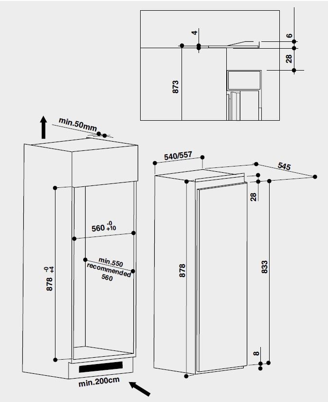 GKIE2884A++ Bauknecht afbeelding 2