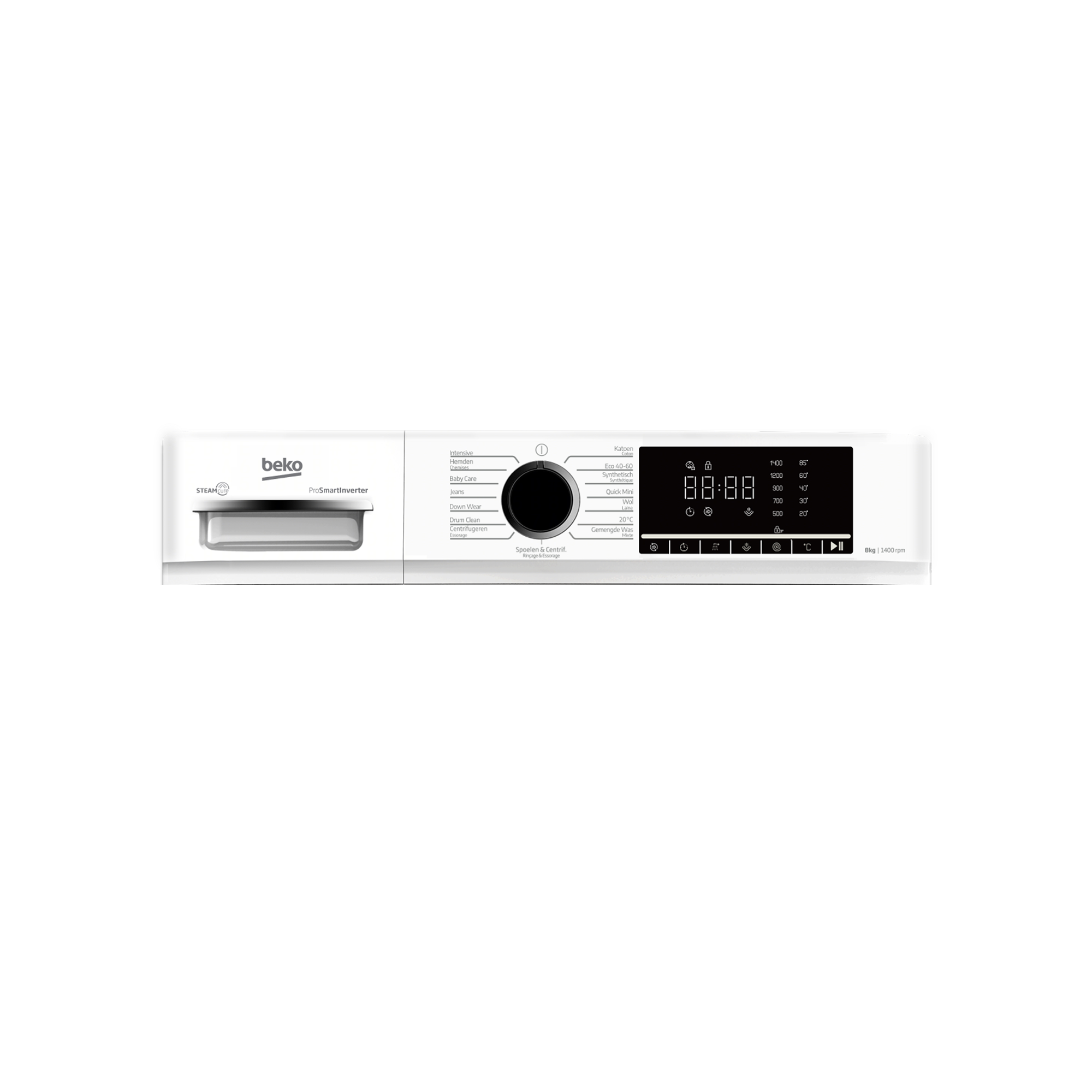 Beko wasmachine  B1W8641WBE afbeelding 4