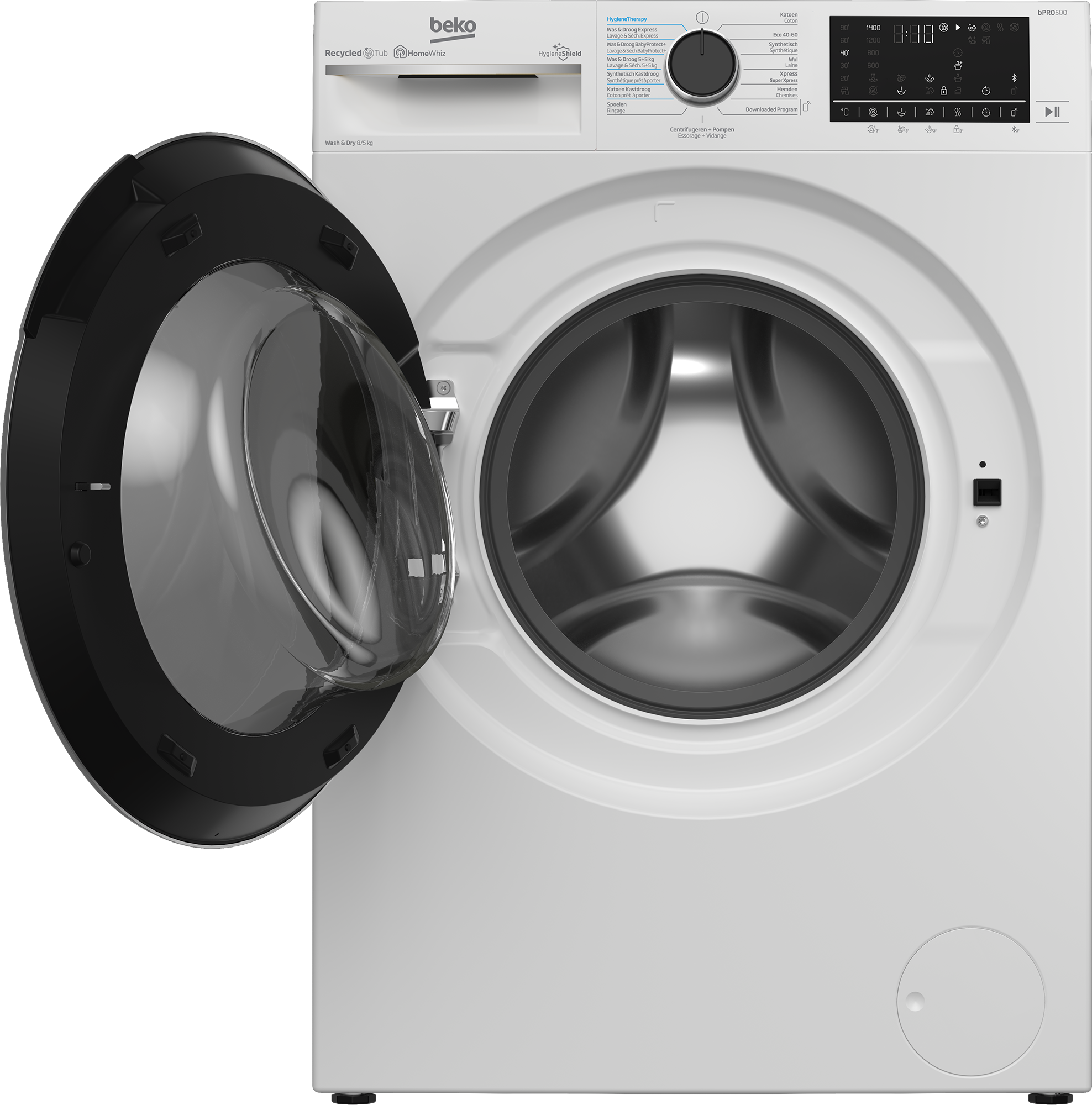 Beko wasmachine B3DT58447W afbeelding 3