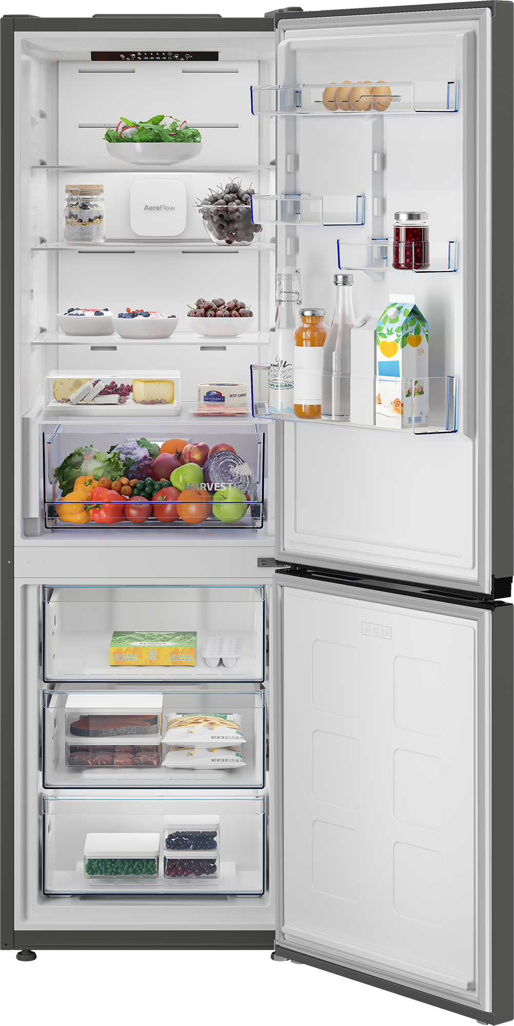 Beko B3RCNA375HG vrijstaand koelkast afbeelding 5