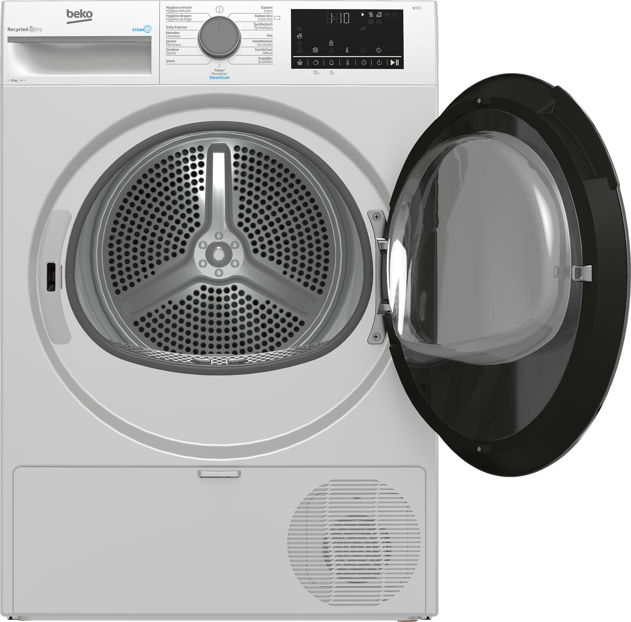 BEKO wasdroger  B3T6823WS afbeelding 4