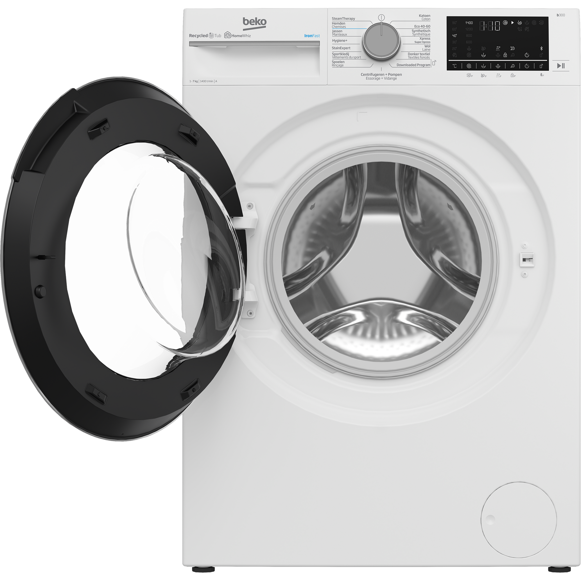 BEKO B3WFU57410W  wasmachine afbeelding 5