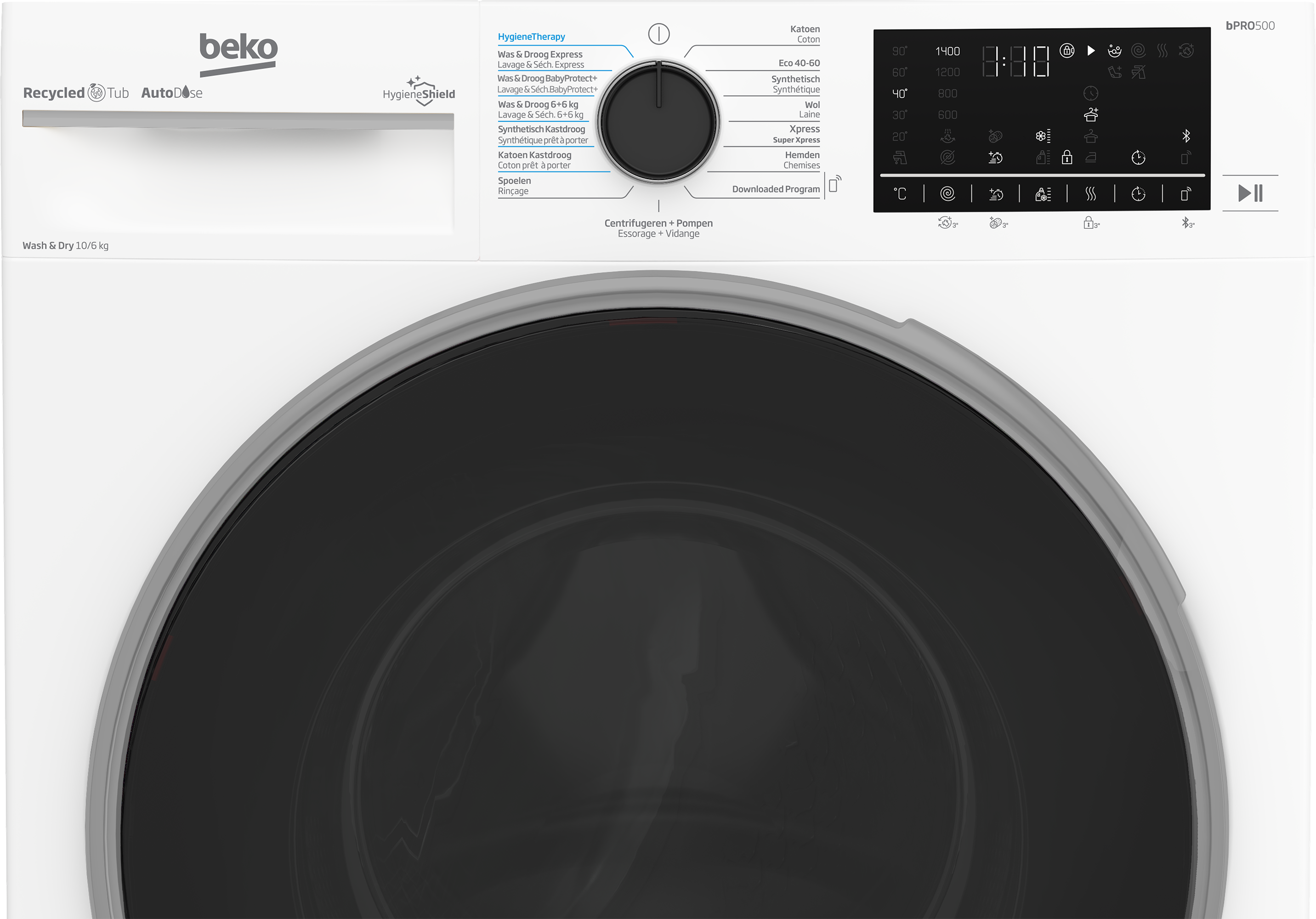 Beko wasmachine B5DT510446W afbeelding 3