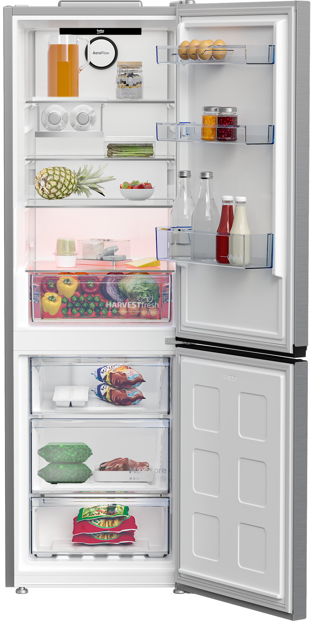 Beko koelkast vrijstaand B5RCNE3651HXB afbeelding 4