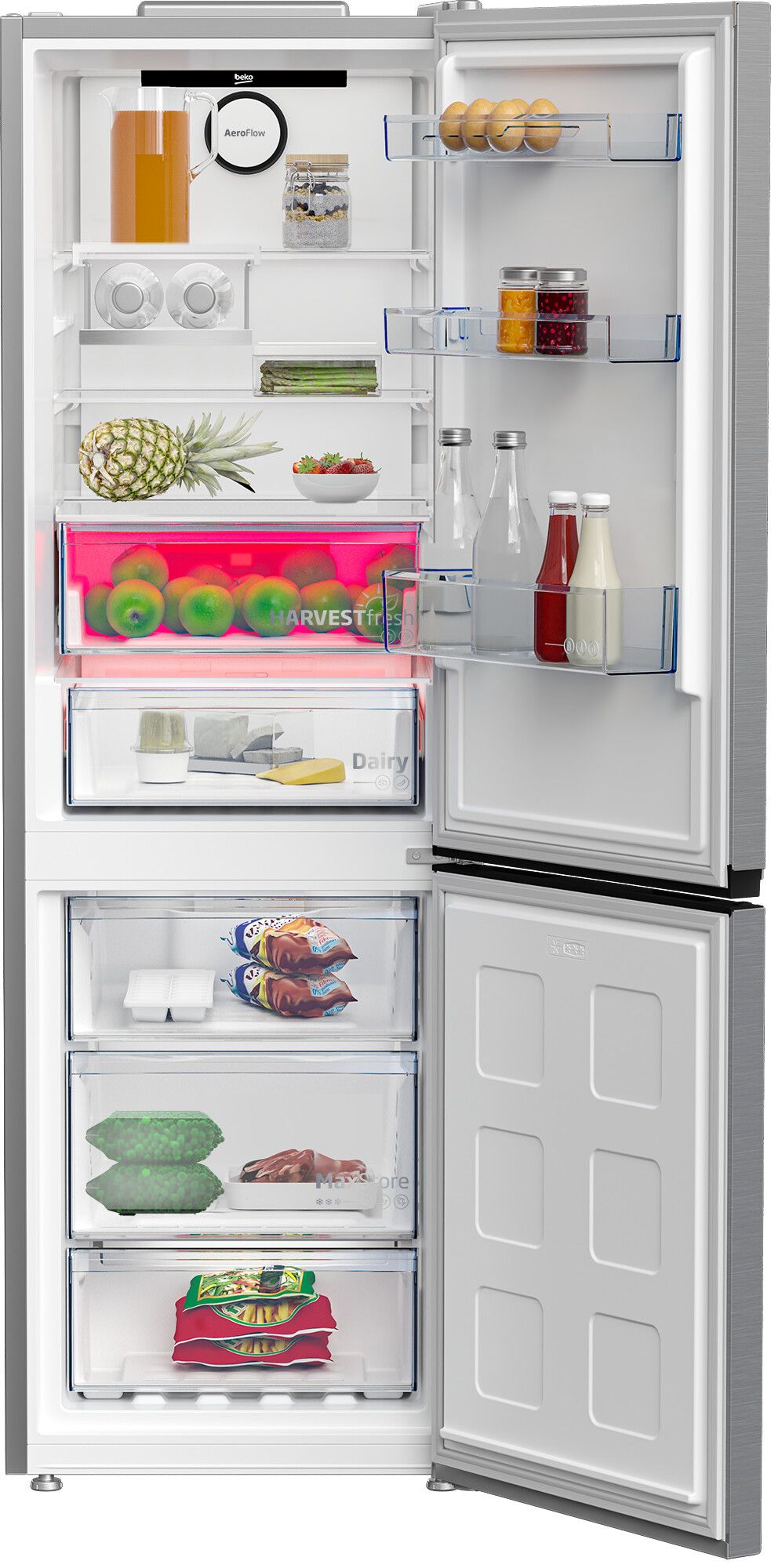 Beko koelkast vrijstaand B5RCNE366HXB afbeelding 4