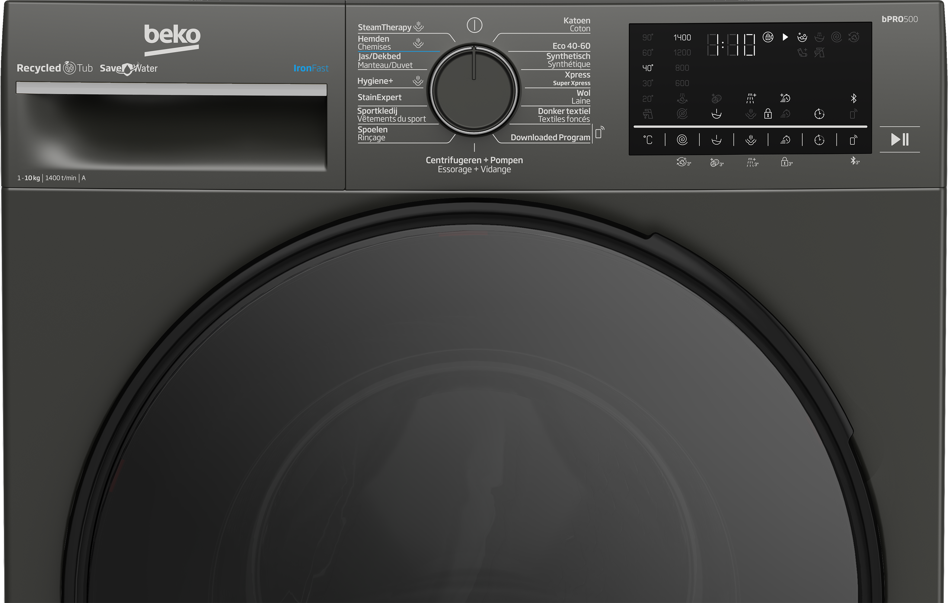 Beko wasmachine B5WT5104111M afbeelding 3