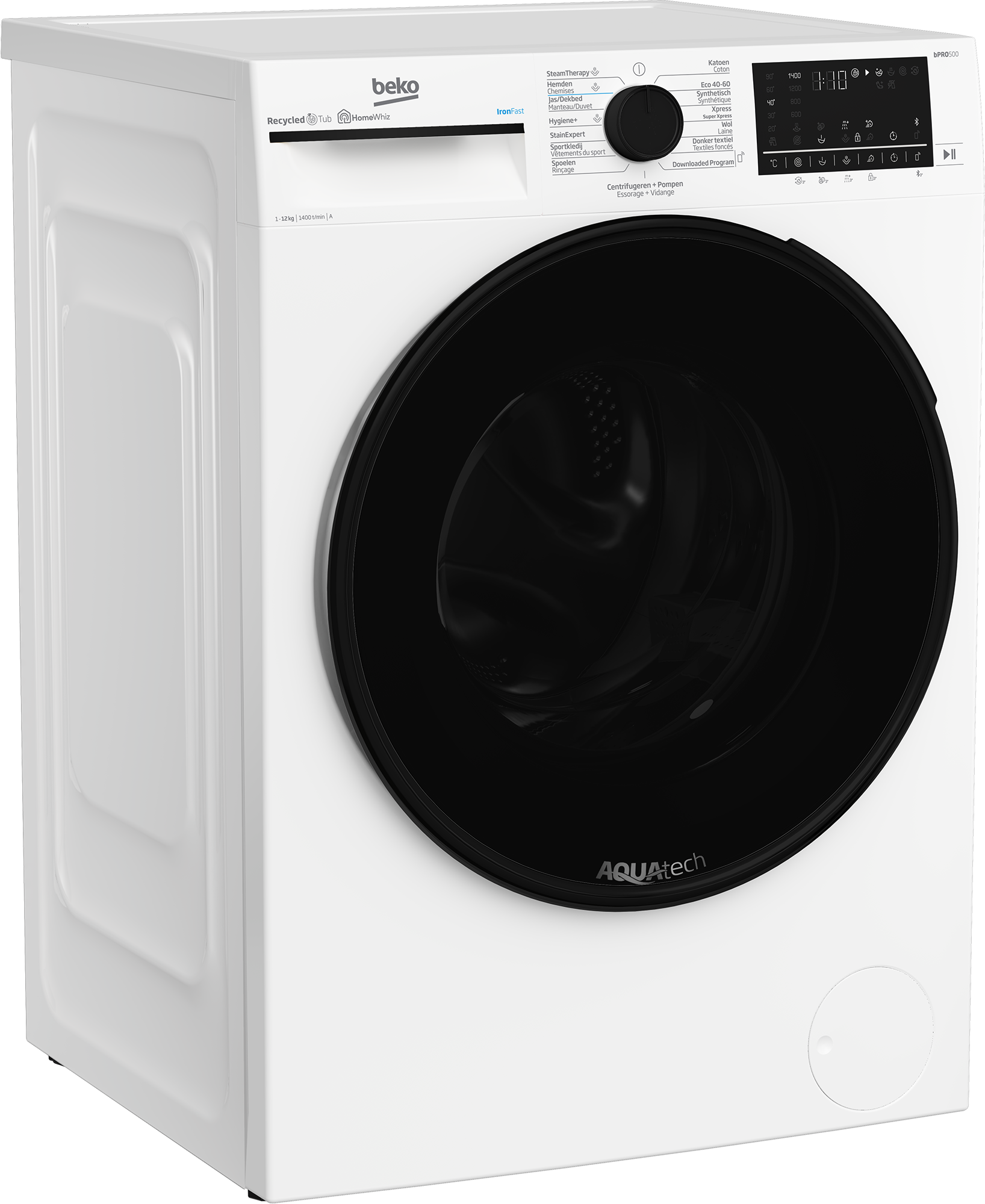 Beko B5WT512410W  wasmachine afbeelding 5
