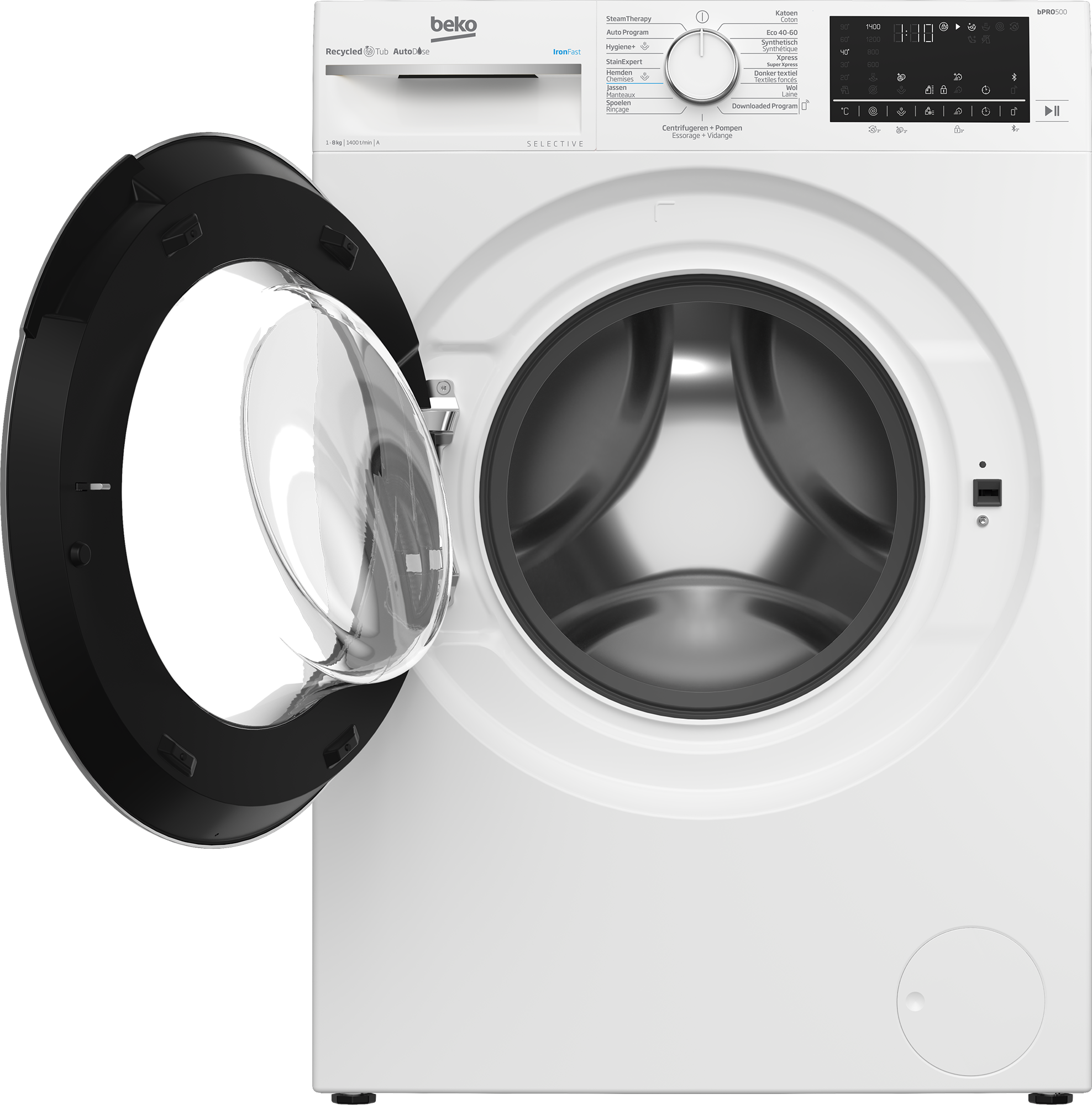 Beko wasmachine B5WT584106W2 afbeelding 3
