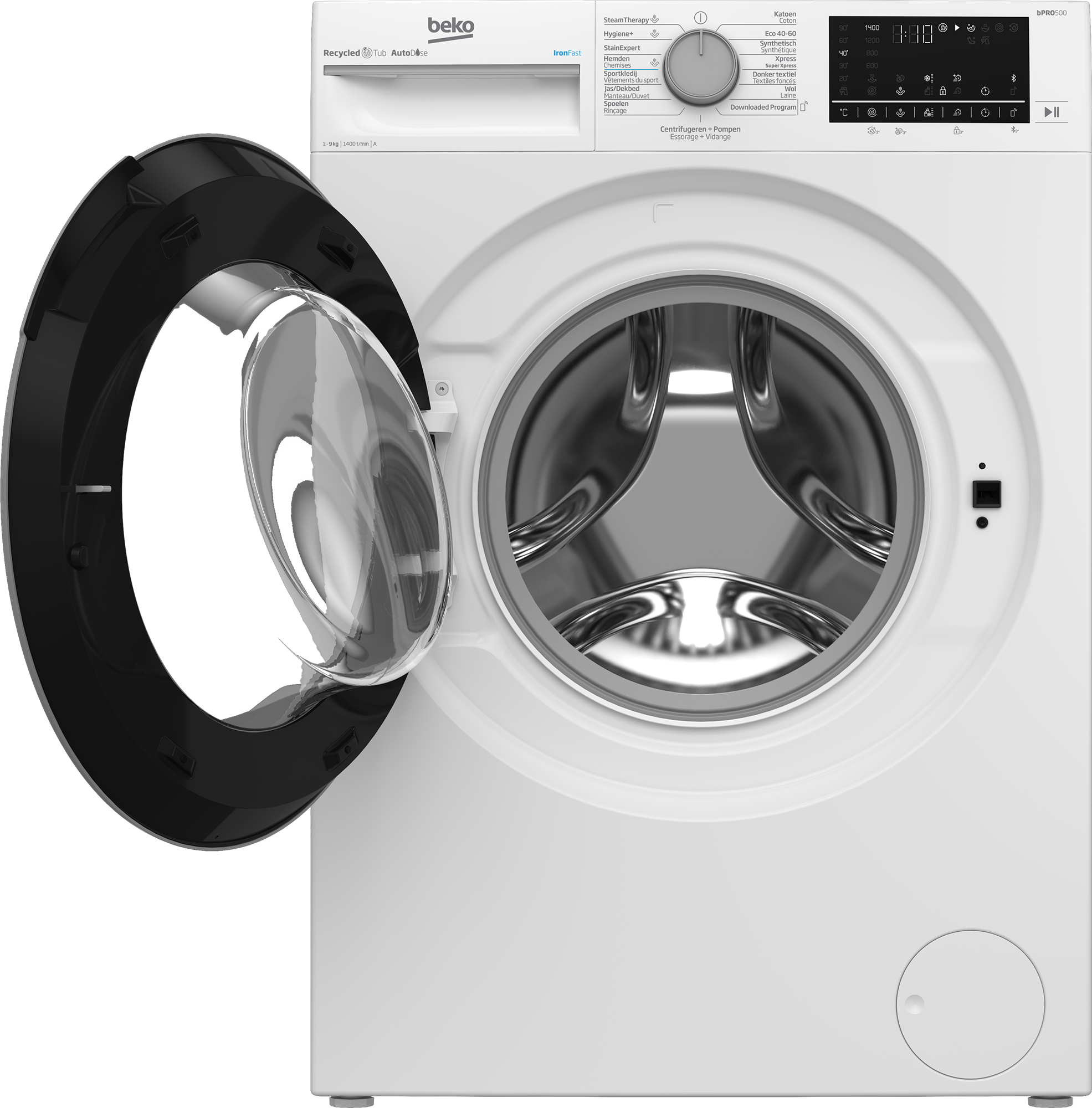 Beko B5WT594106WS  wasmachine afbeelding 5