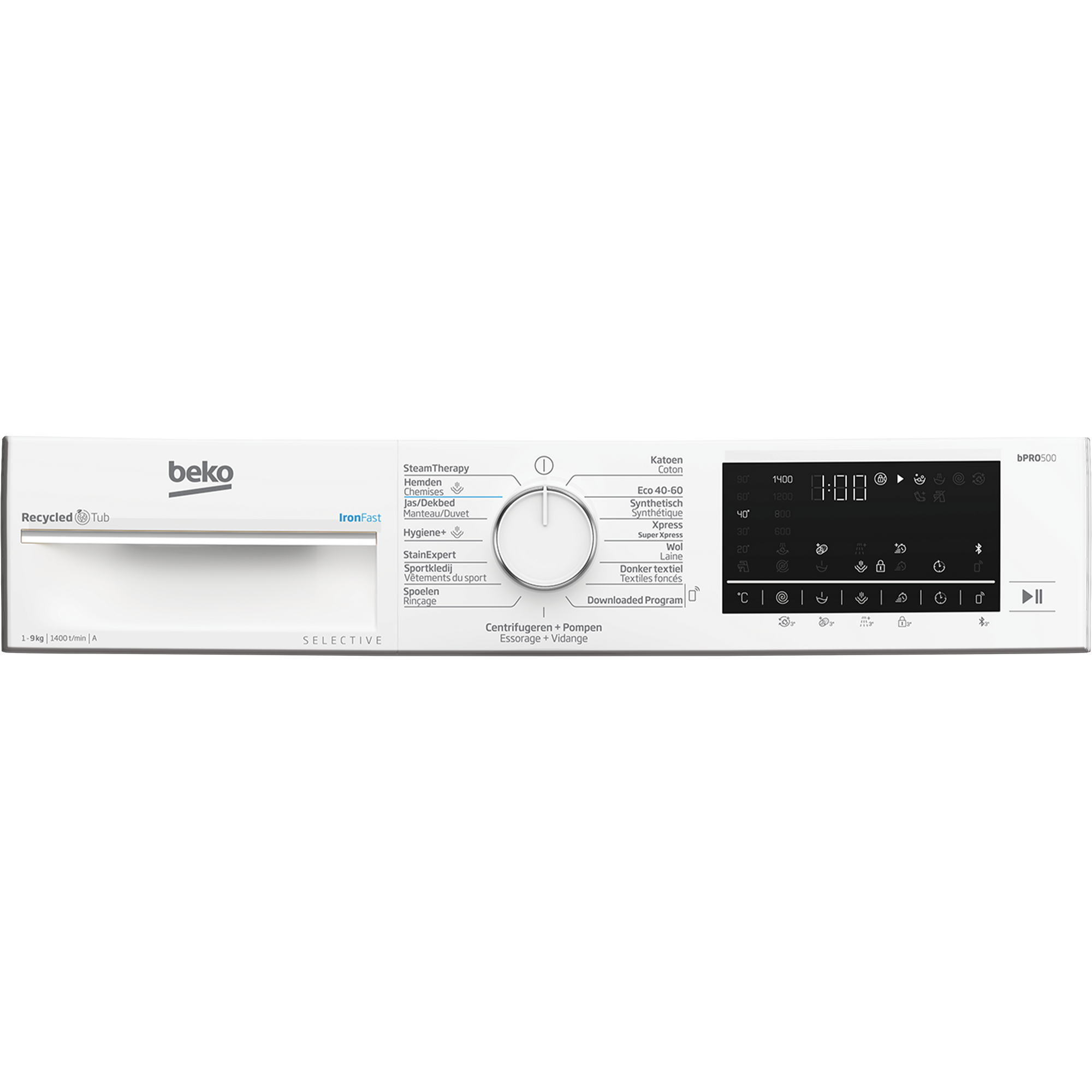 Beko B5WT594108W2  wasmachine afbeelding 5