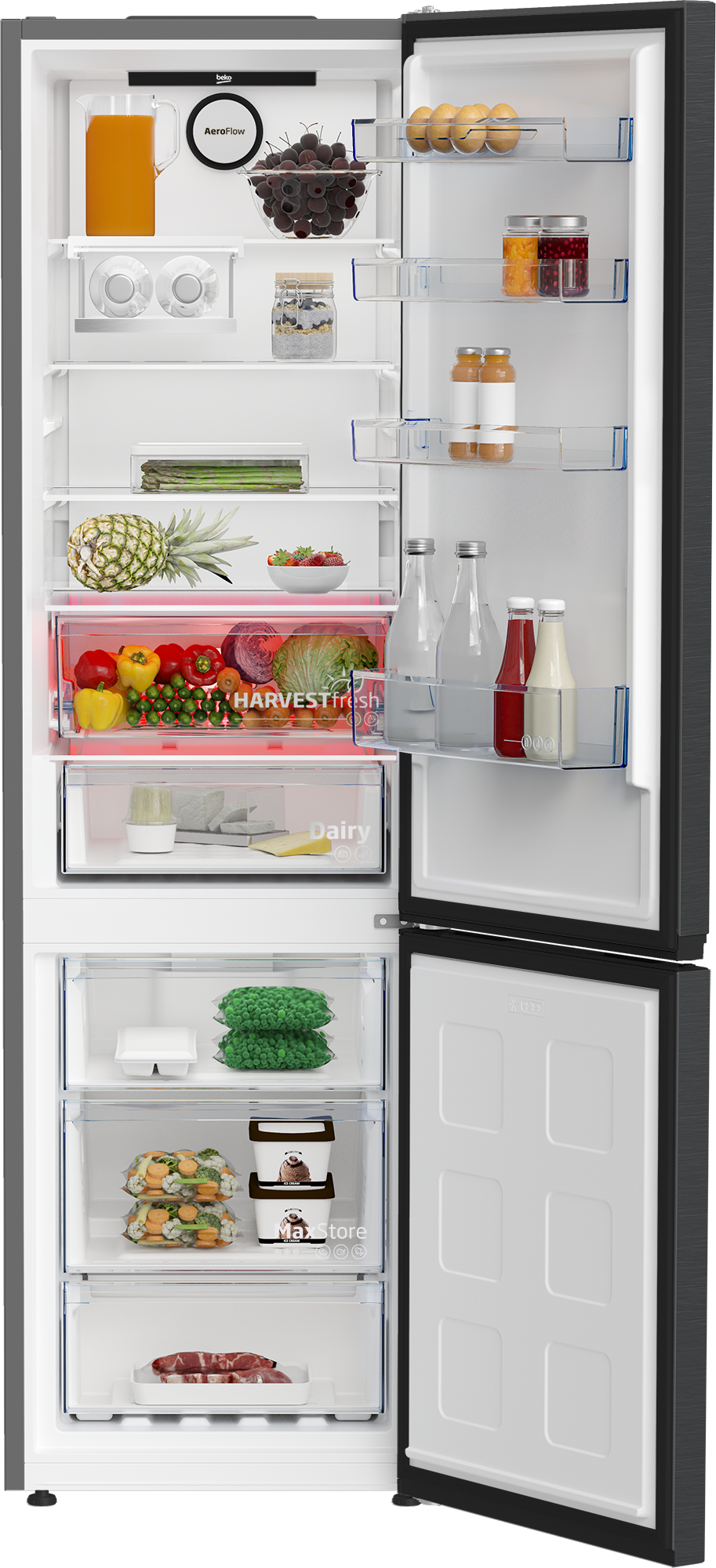 Beko koelkast vrijstaand B7RCNE407HXBR afbeelding 4