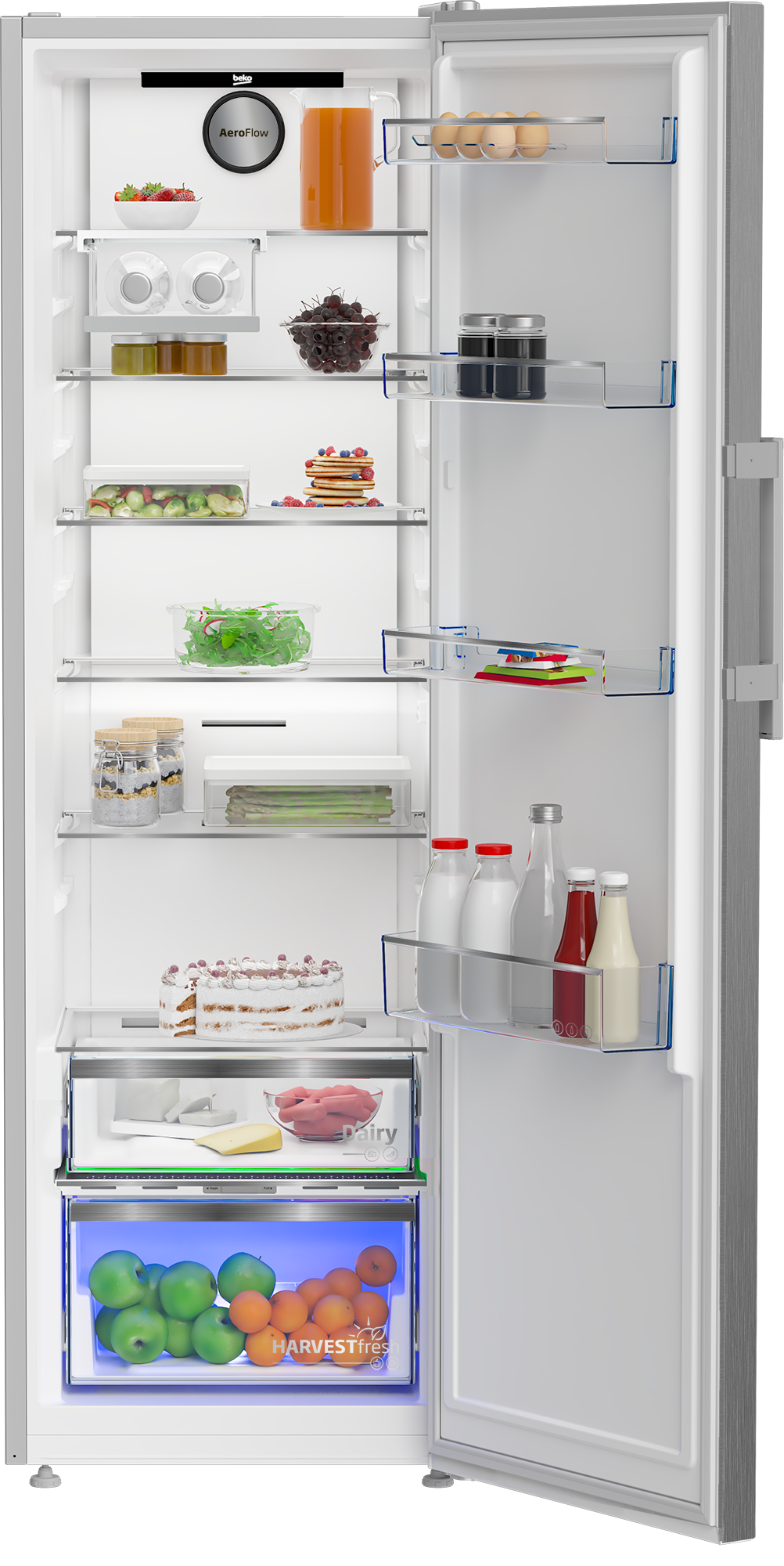 Beko B7RMLNE446ZXP vrijstaand koelkast afbeelding 5