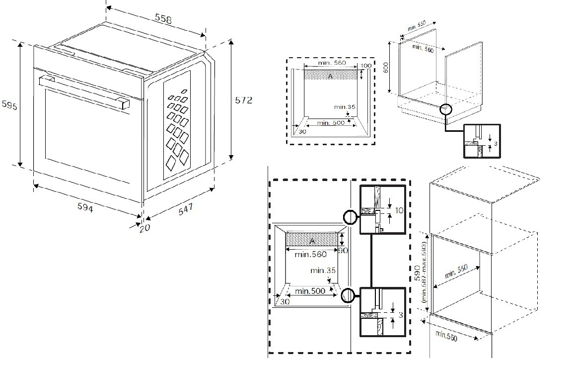 Beko oven inbouw BBIE17300BMP afbeelding 4