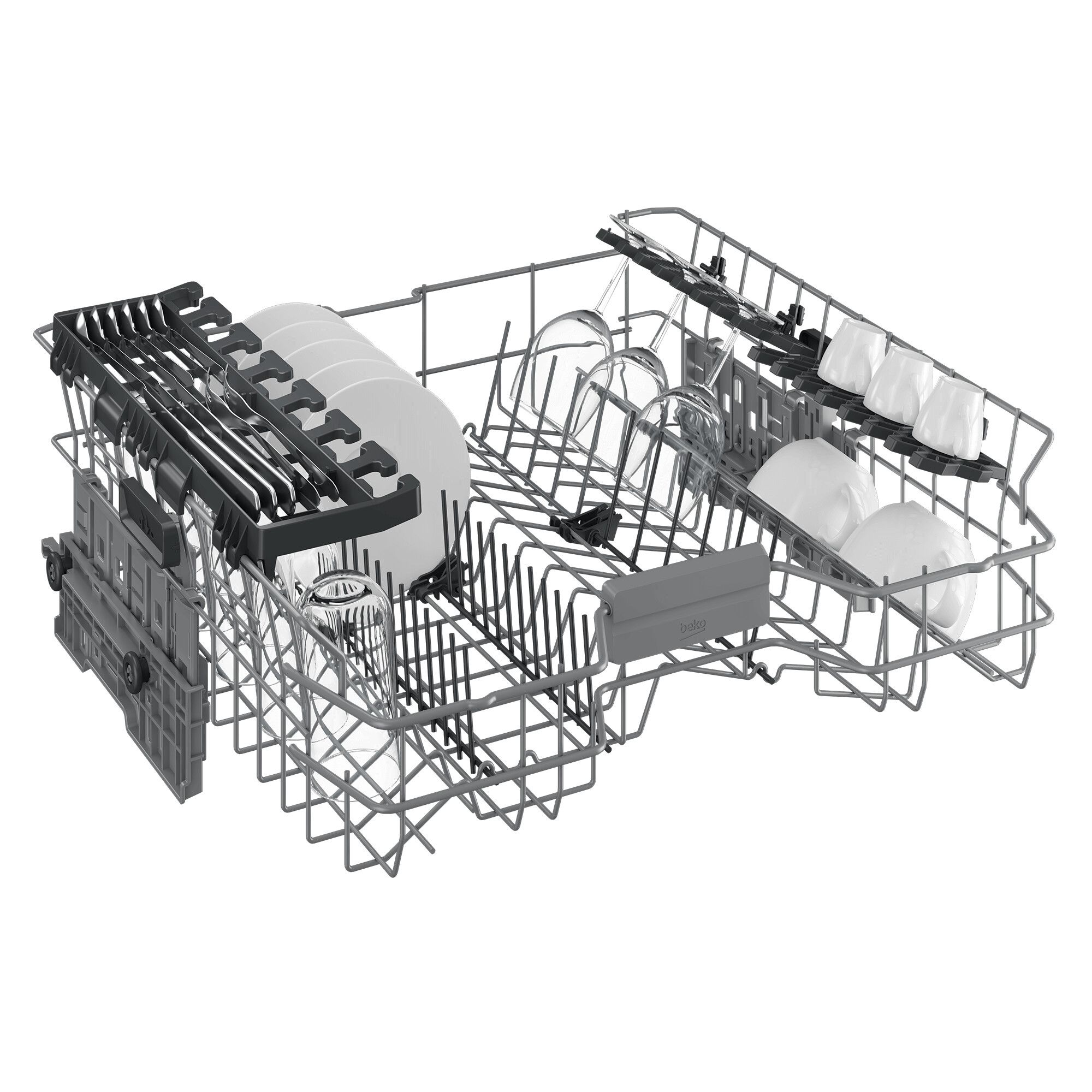BEKO BDFN26430XC vrijstaand vaatwasser afbeelding 5