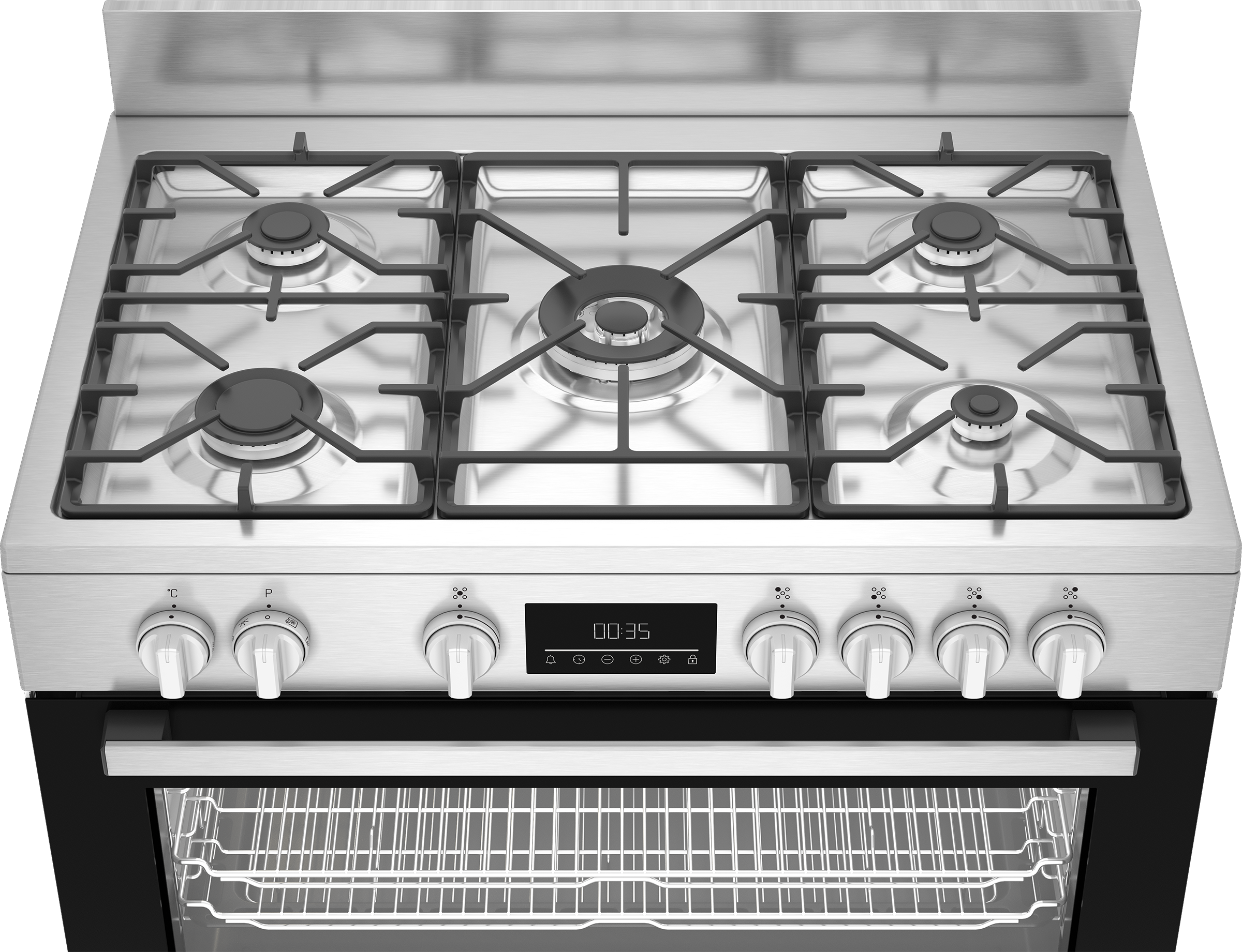 Beko fornuis  BGM11227EXN afbeelding 4