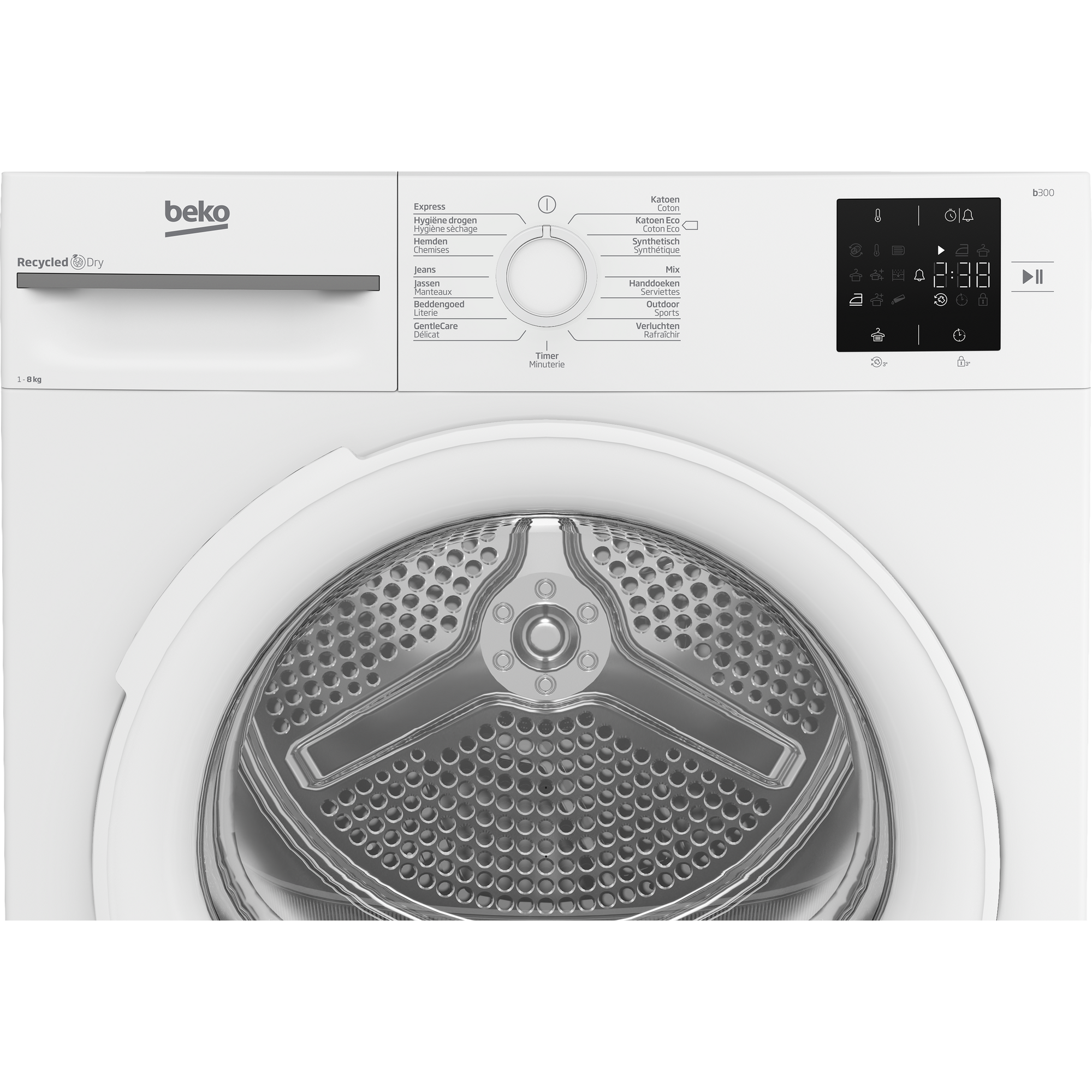 Beko wasdroger  BM3T38232CW afbeelding 4