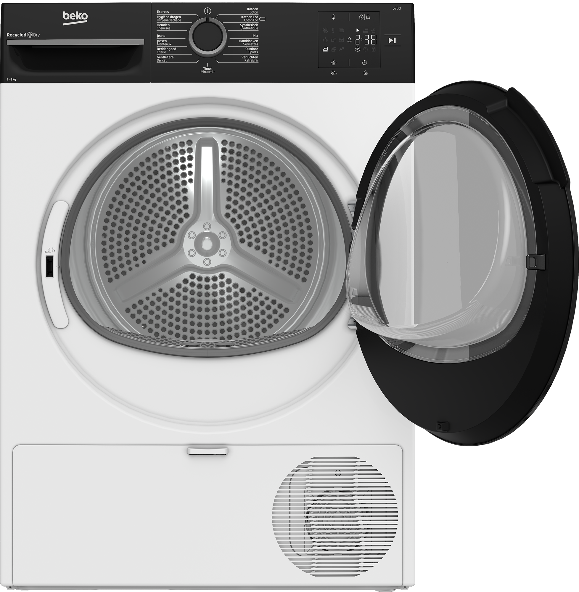 Beko BM3T3823B  wasdroger afbeelding 5