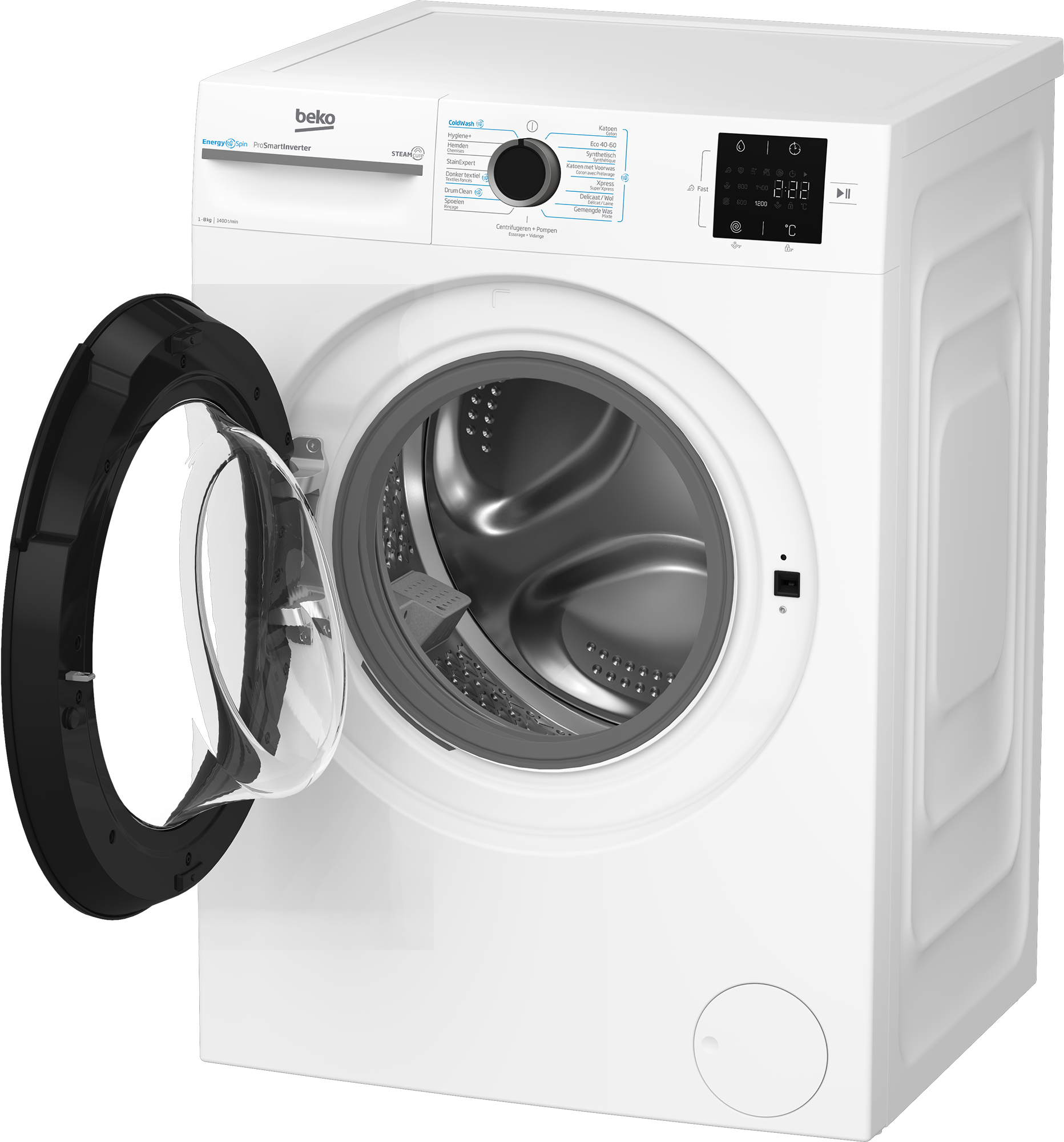 Beko wasmachine  BM3WFT3841W afbeelding 4