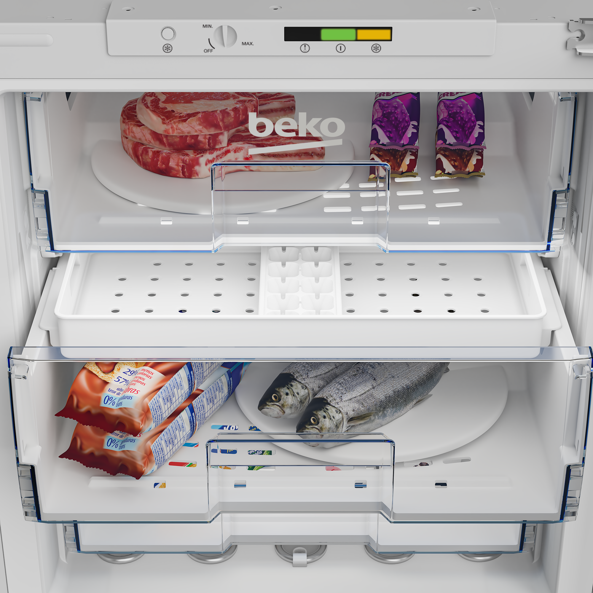 Beko vriezer inbouw BU1204N afbeelding 4