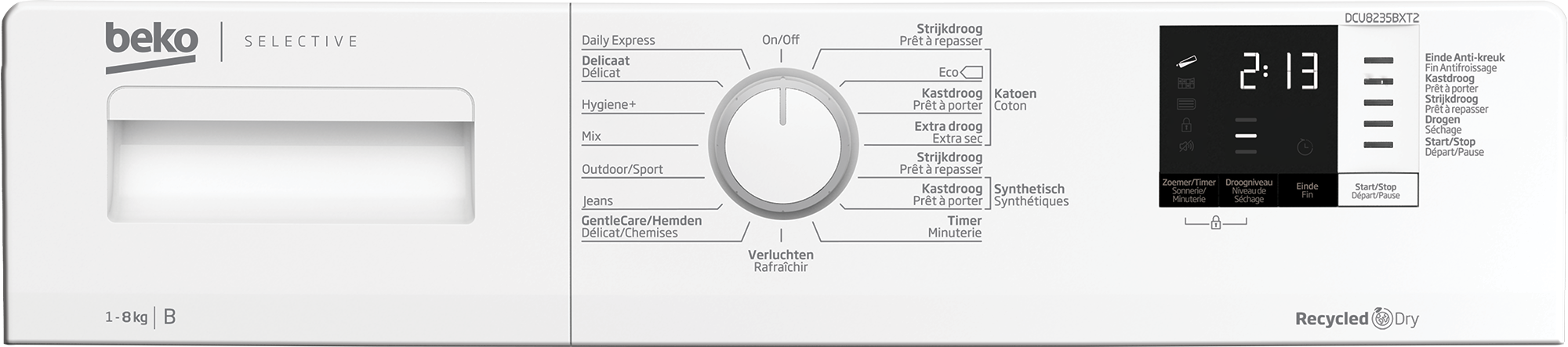 DCU8235BXT2 BEKO afbeelding 2
