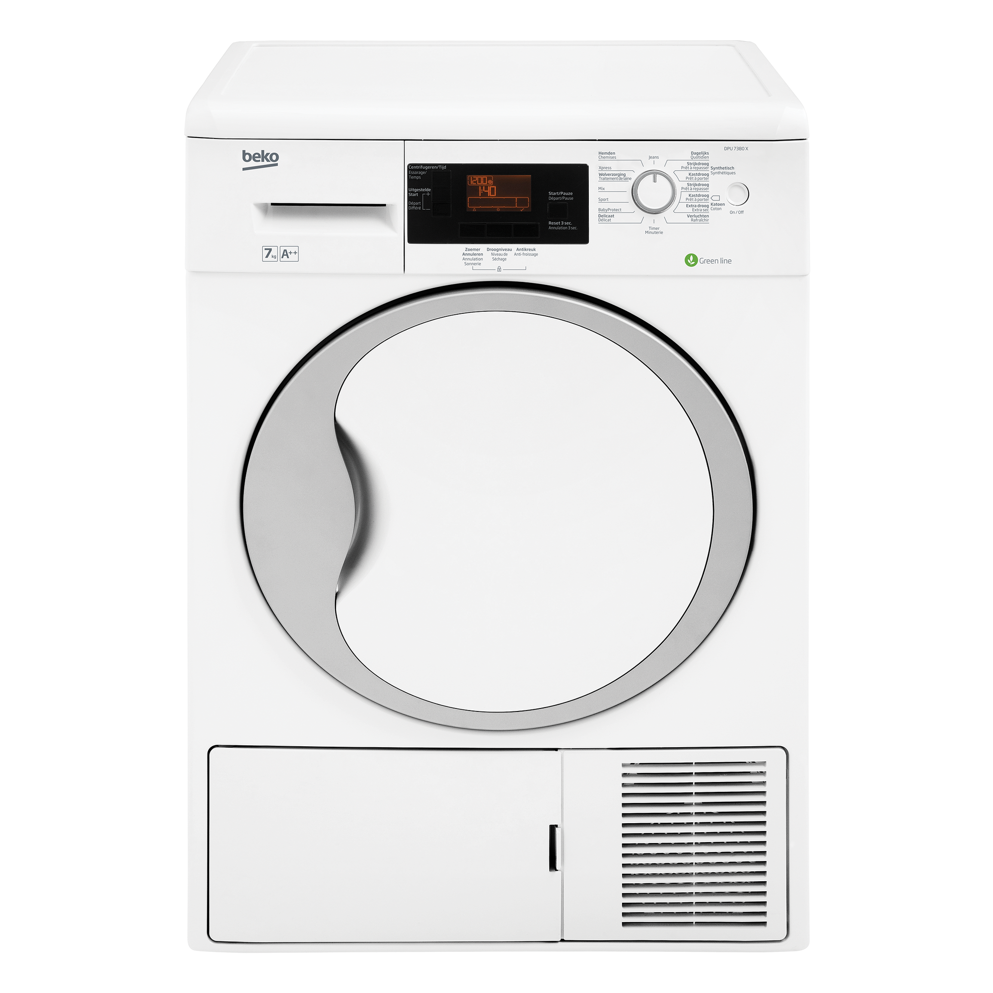 BEKO wasdroger  DCU8235BXT2 afbeelding 4