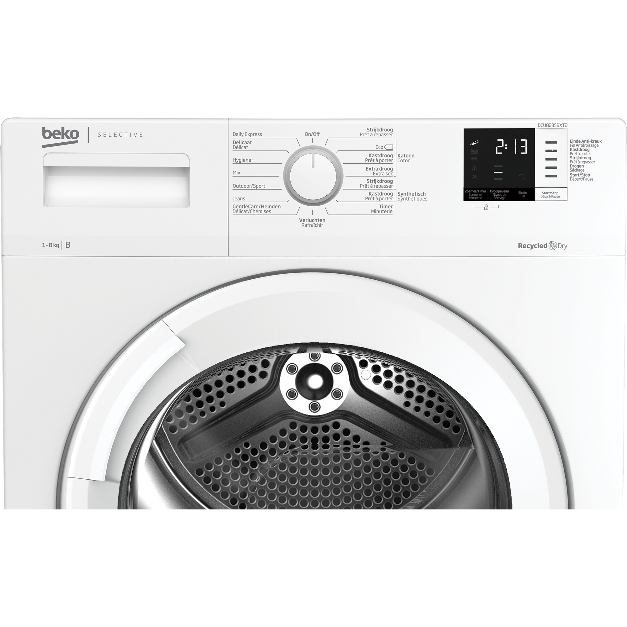 BEKO DCU8235BXT2  wasdroger afbeelding 5