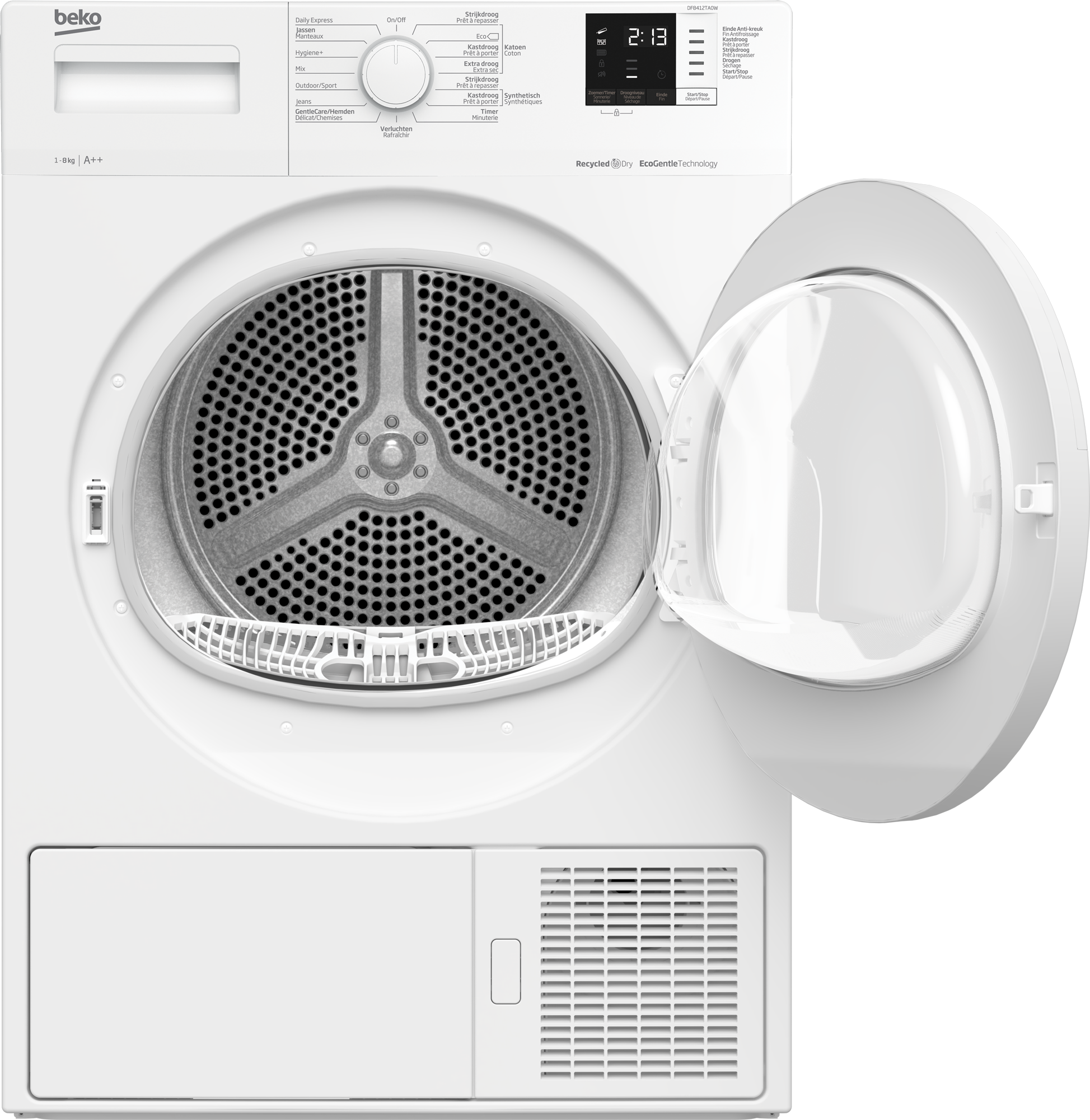 Beko wasdroger  DF8412TA0W afbeelding 4