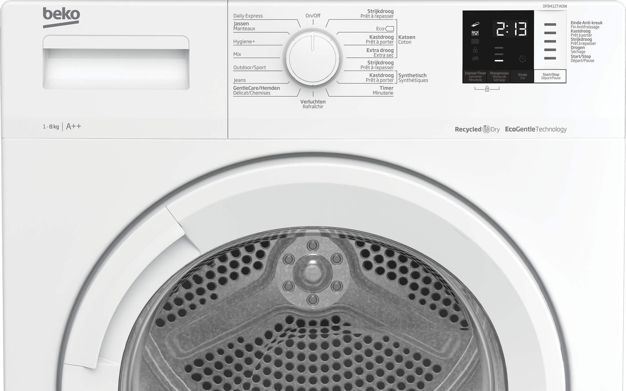 Beko wasdroger DF8412TA0W afbeelding 3
