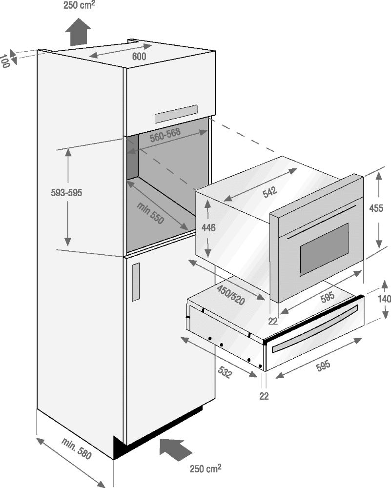 BEKO warmhoudlade DRW11401FDX afbeelding 3