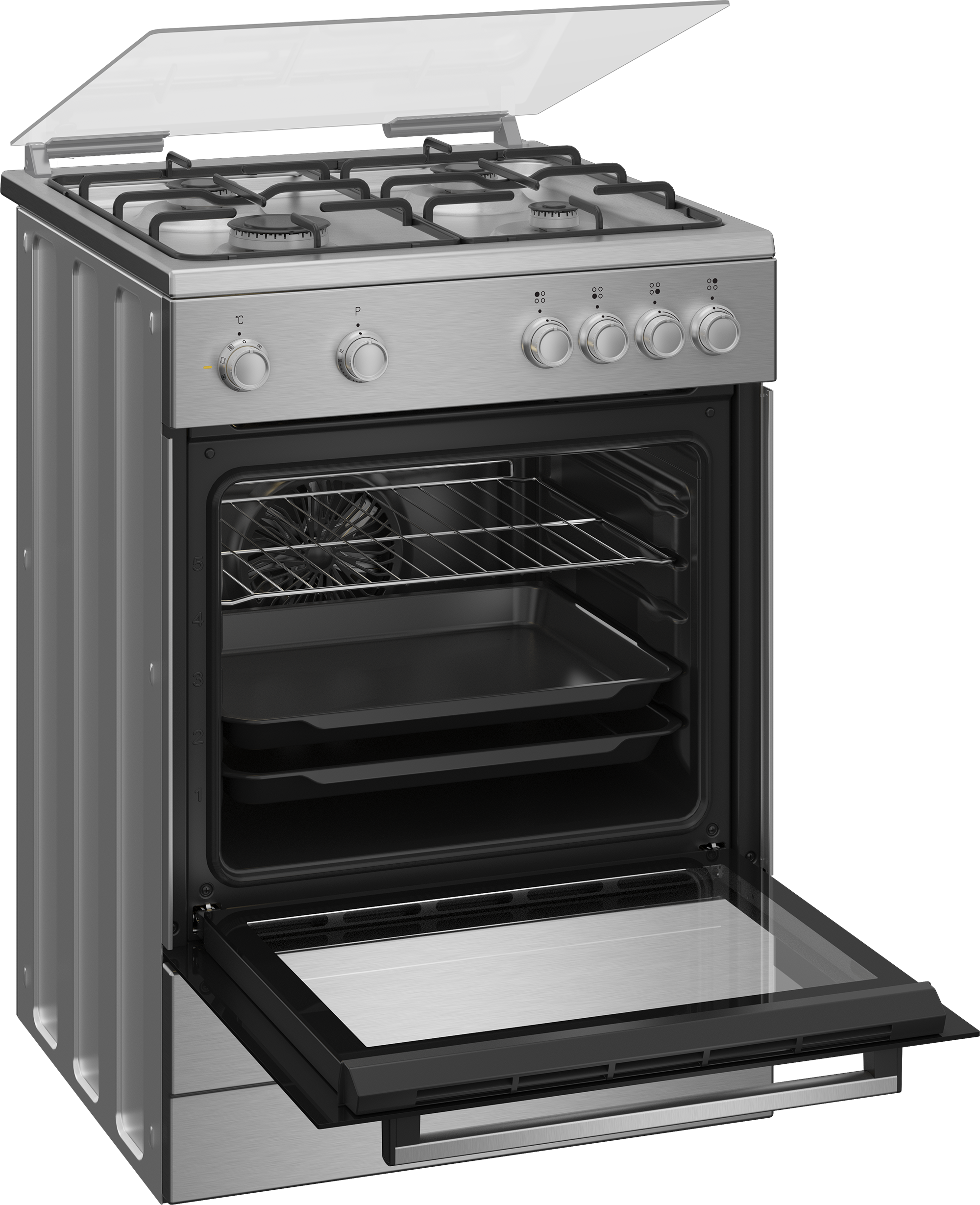 Beko fornuis  FBM6202XNL afbeelding 4