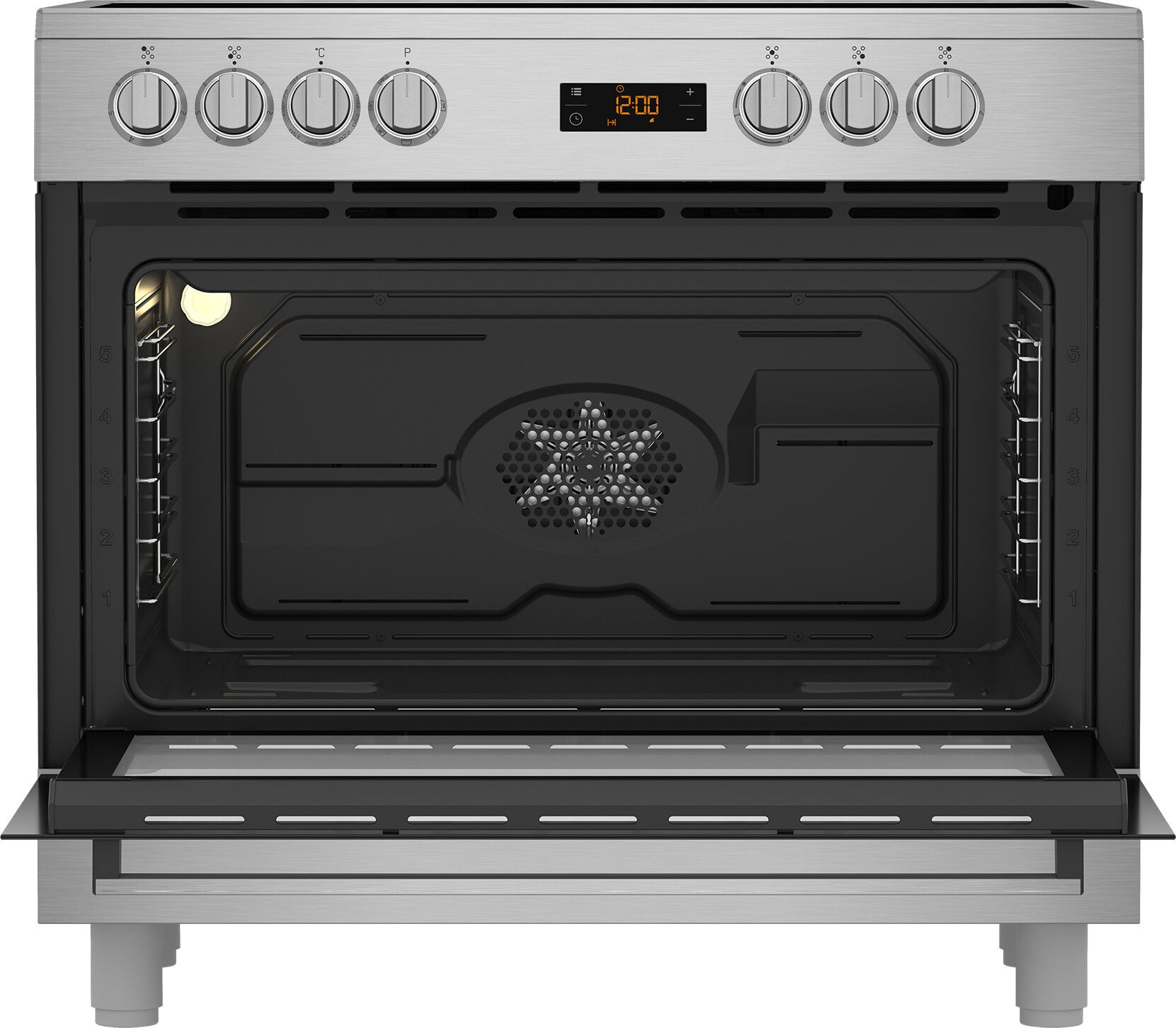 Beko GM17300GXNS  fornuis afbeelding 5