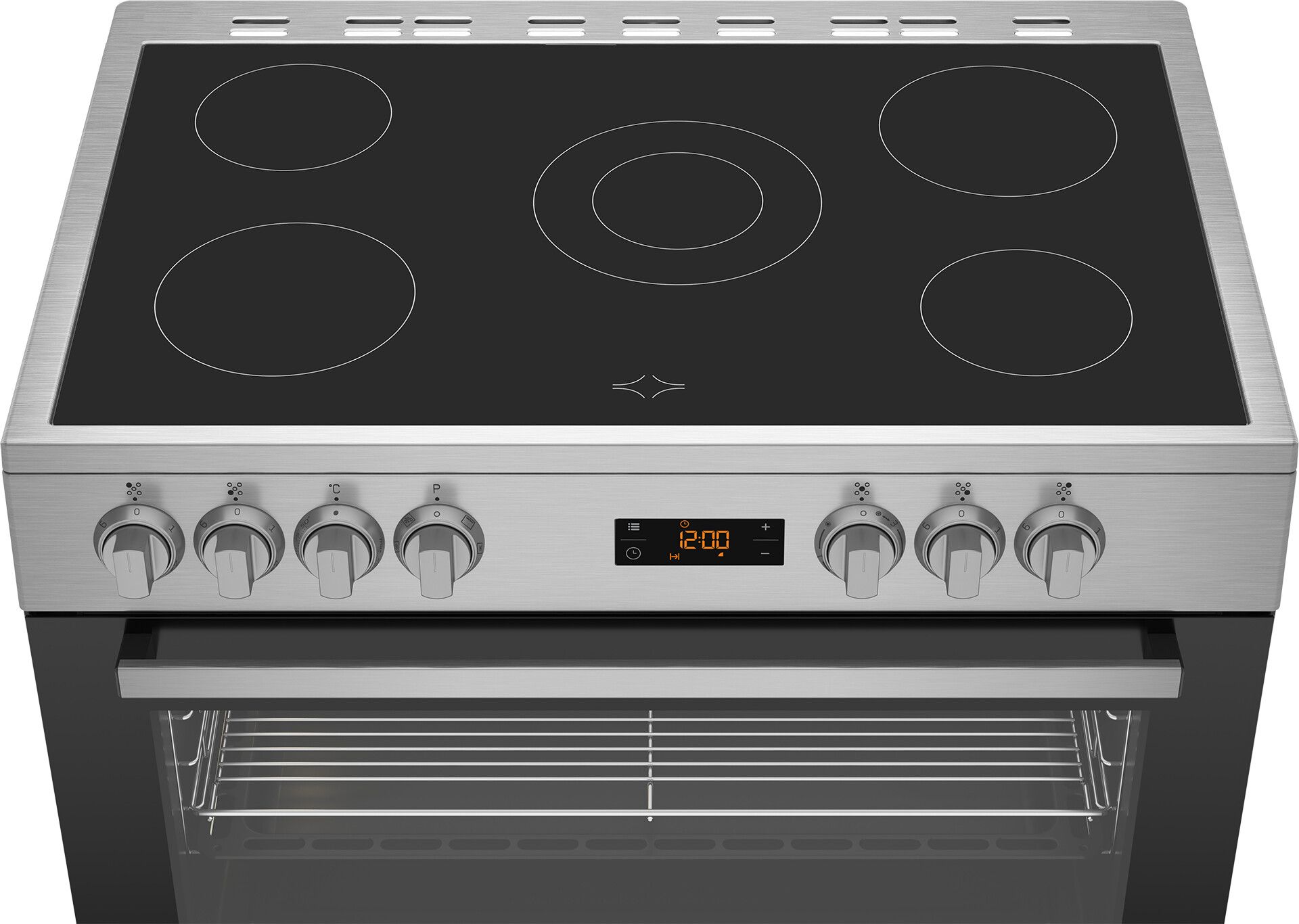 Beko fornuis GM17300GXNS afbeelding 3