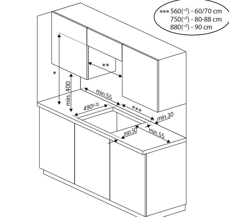 BEKO HII85770SUFT inbouw kookplaat afbeelding 5