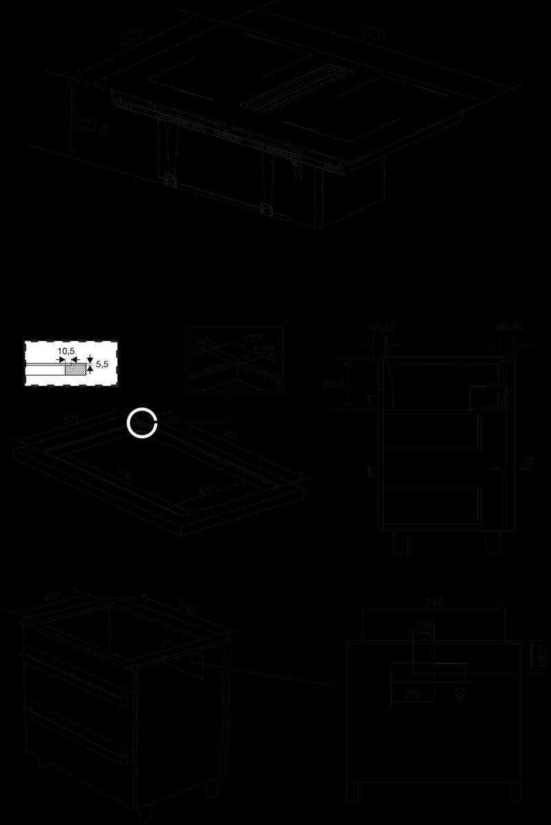 Beko HIXI84700UP inbouw kookplaat afbeelding 5