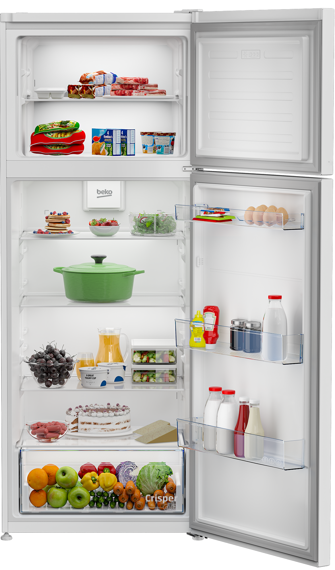 Beko koelkast RDSE465K40WN afbeelding 3
