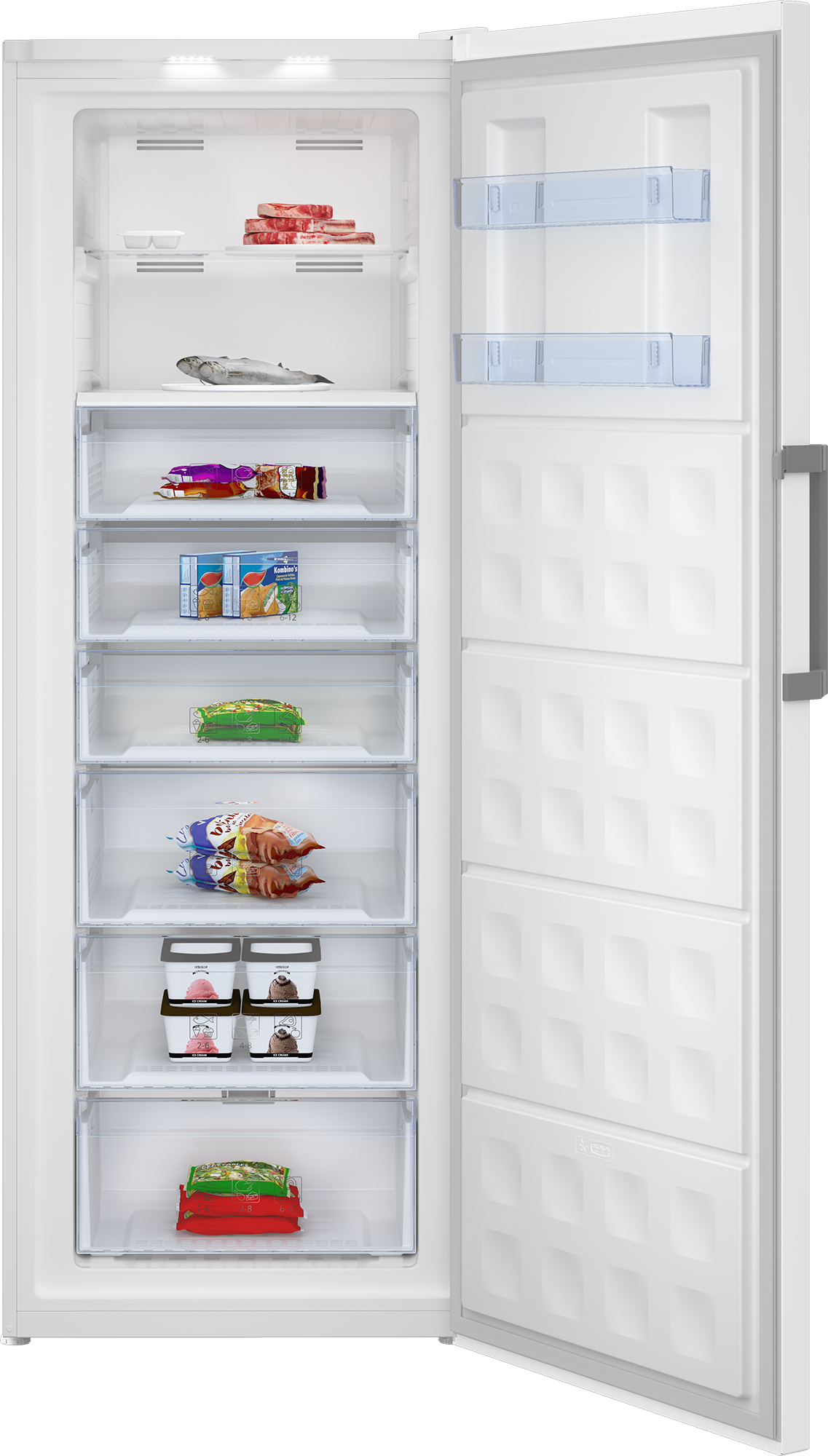 Beko vriezer RFNE448E41W afbeelding 3