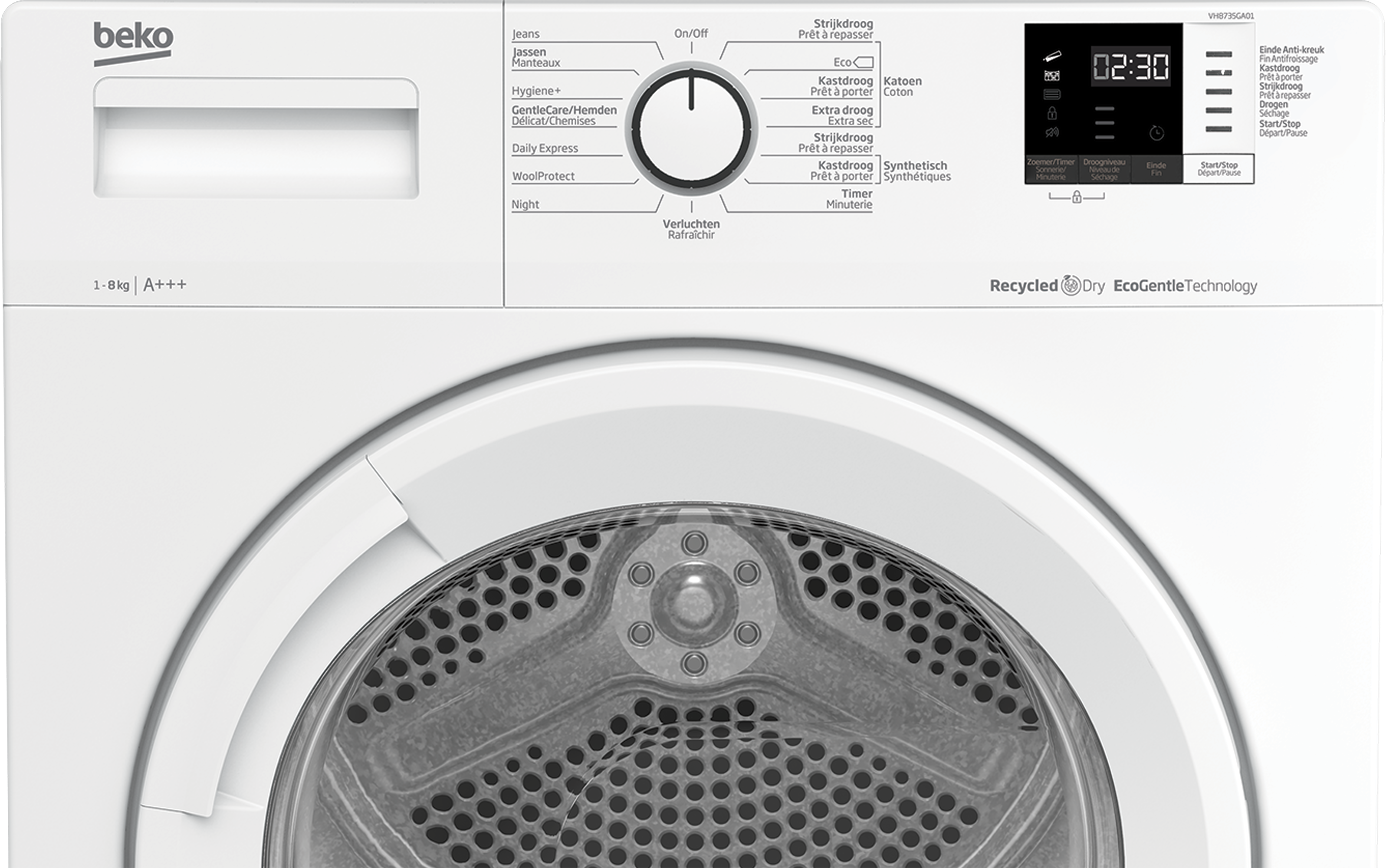 Beko wasdroger VH8735GA01 afbeelding 3