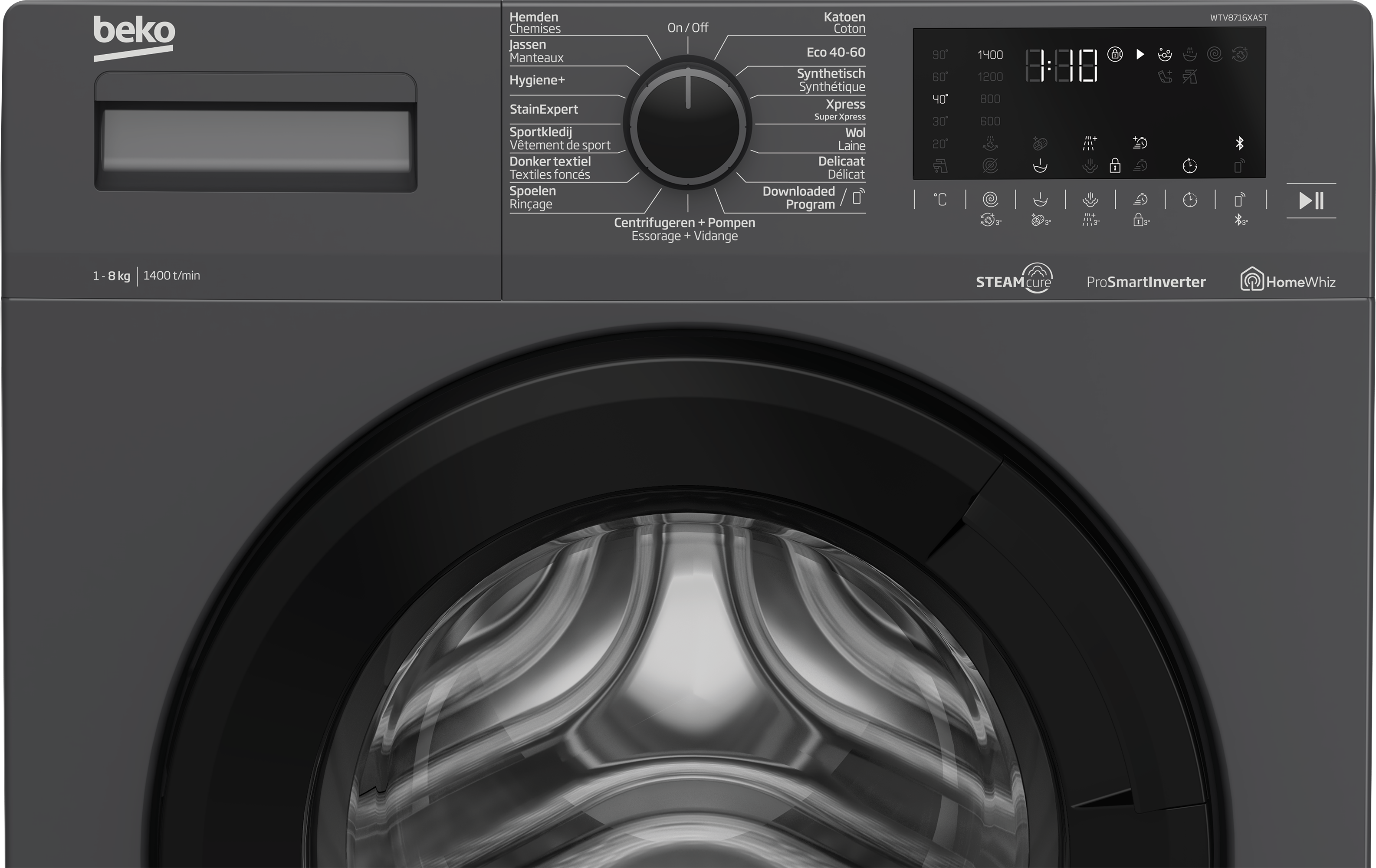 WTV8716XAST Beko afbeelding 2