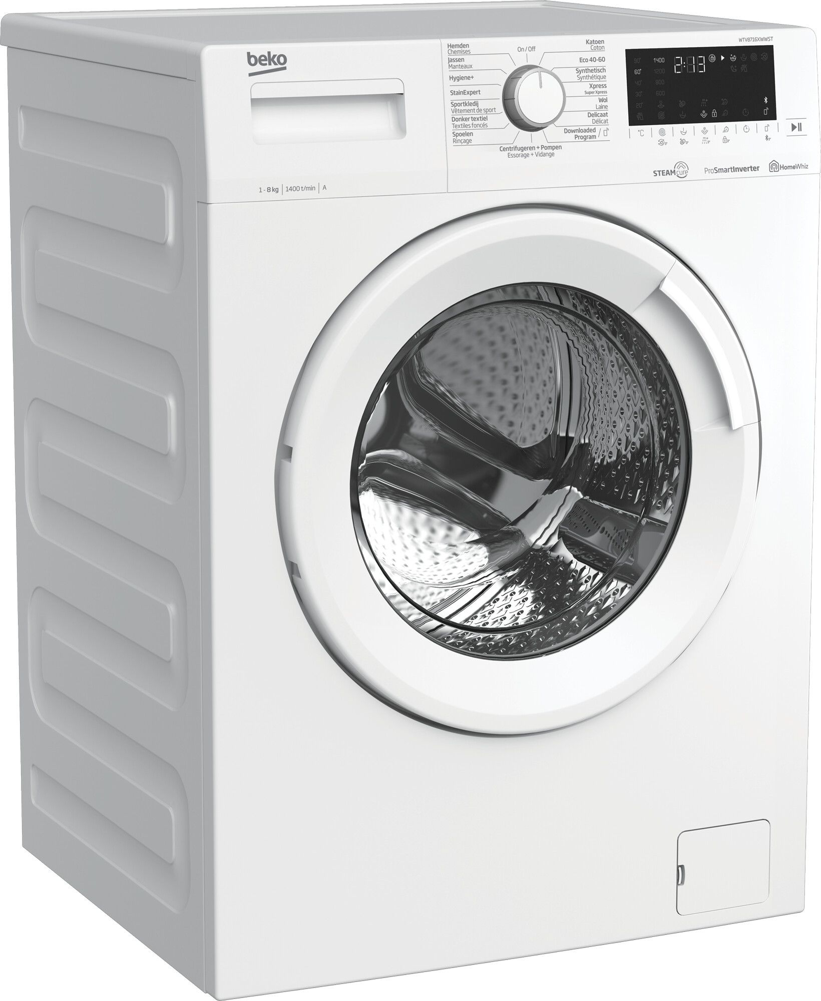 WTV8716XWWST Beko afbeelding 2