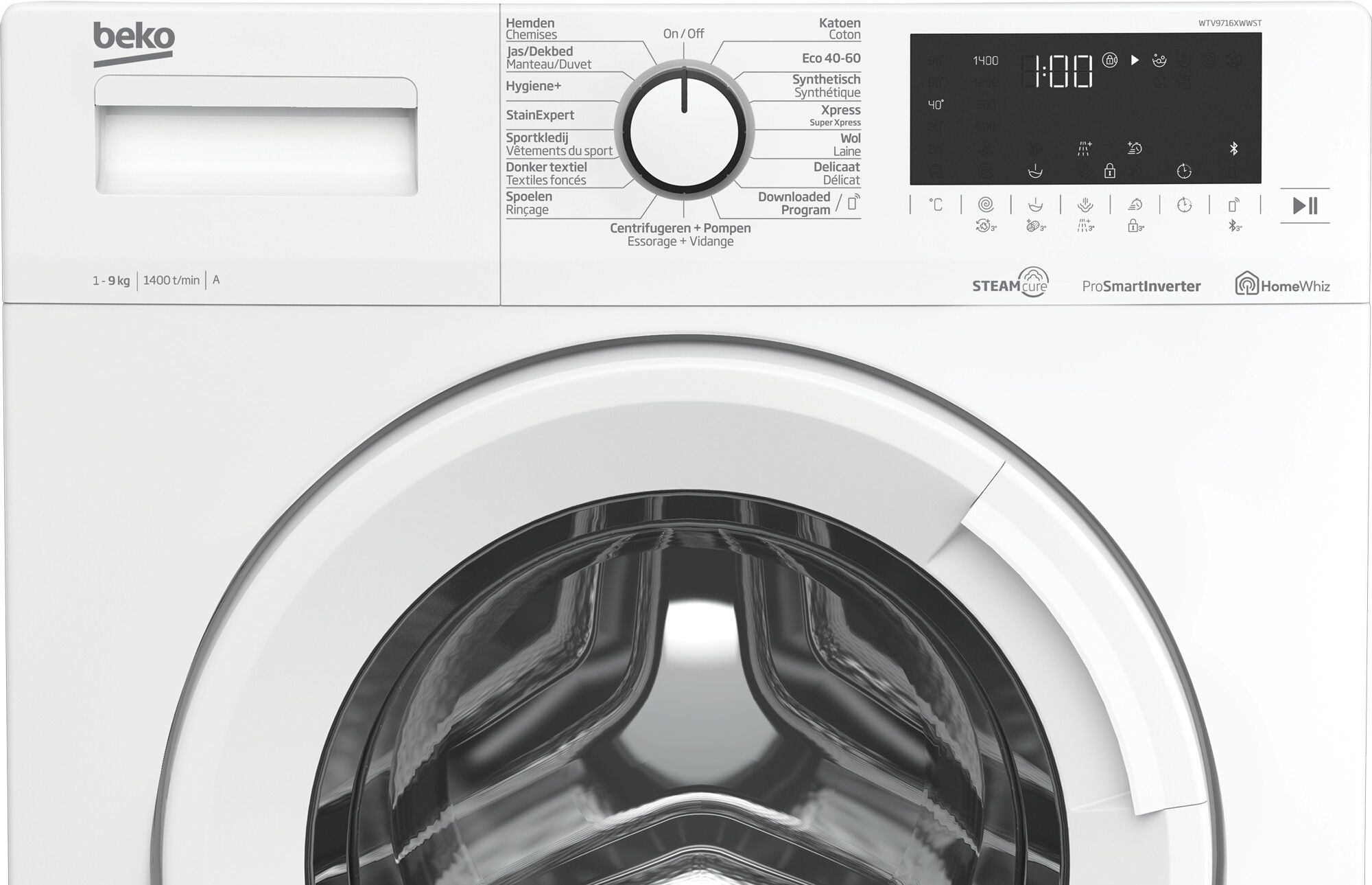 Beko wasmachine WTV9716XWWST afbeelding 3