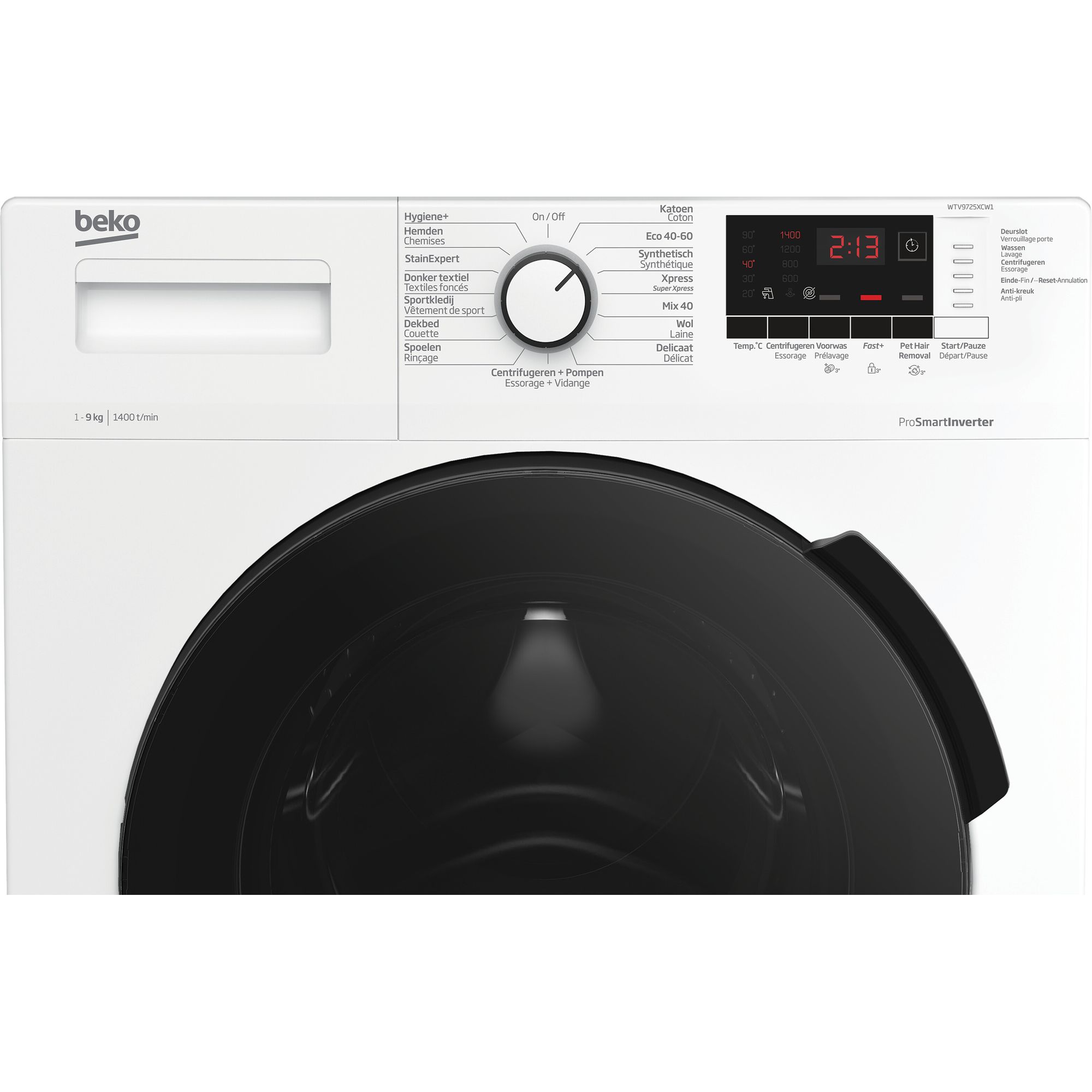WTV9725XCW1 Beko afbeelding 2