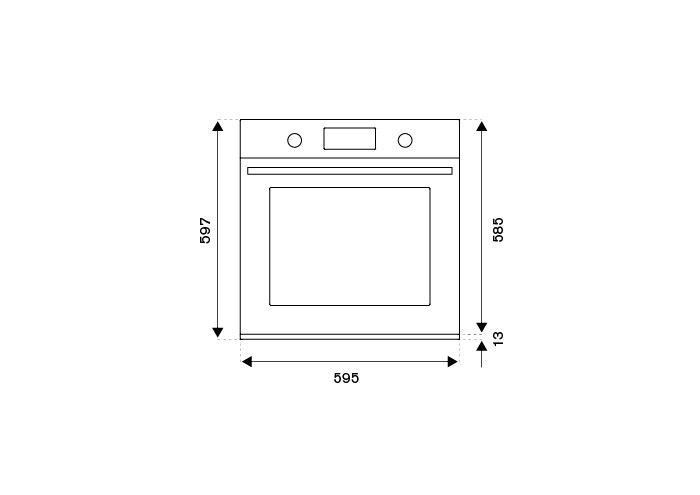 F6011MODPLC Bertazzoni afbeelding 2
