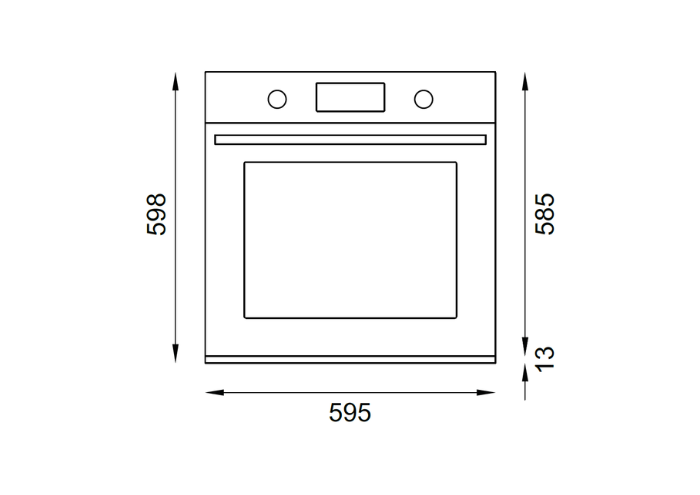 FHER6117CTAG3 Bertazzoni afbeelding 2
